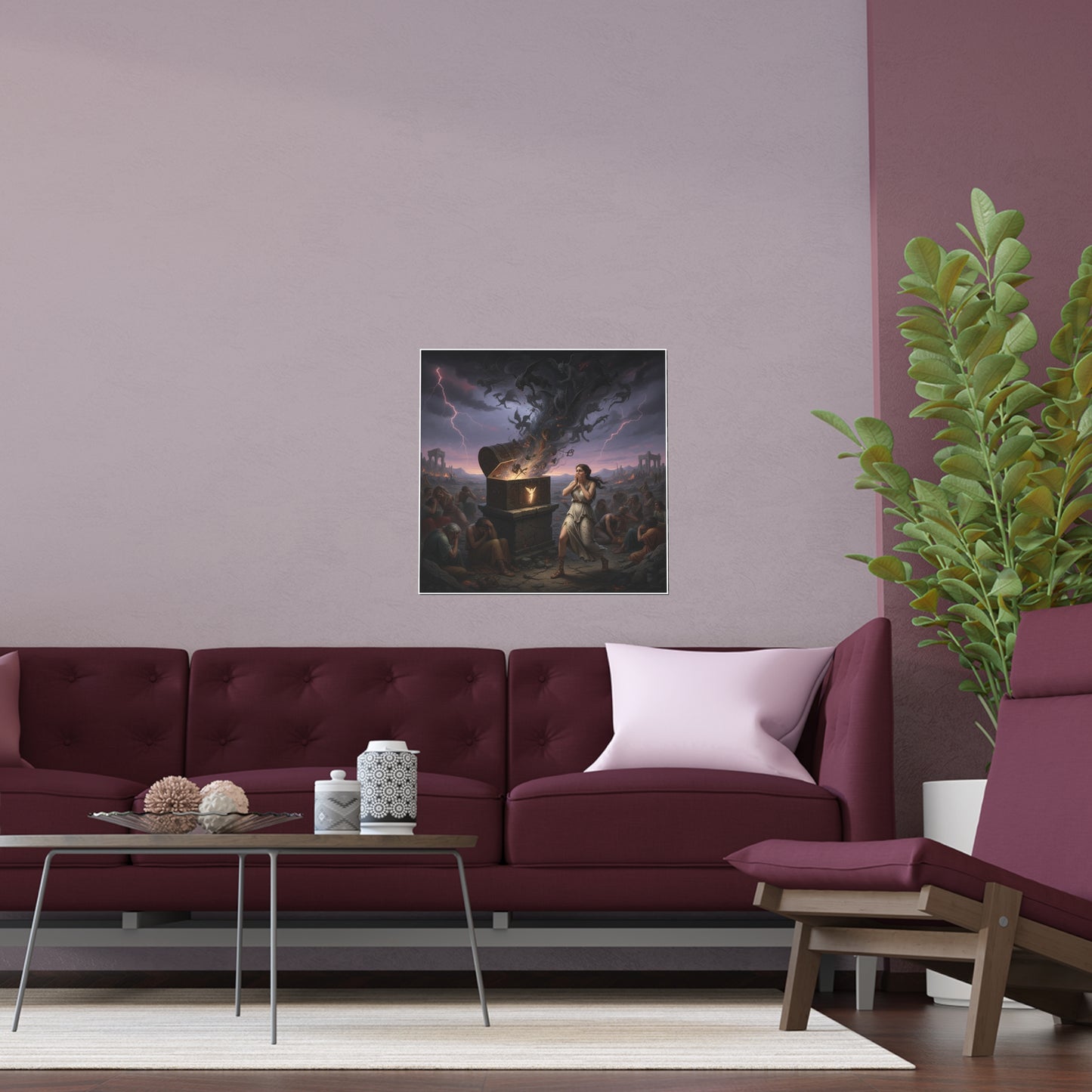 Indoor and Outdoor Silk Posters - Pandoras box