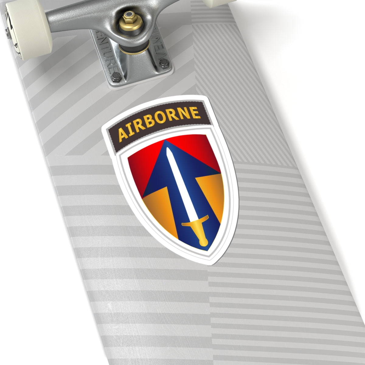 Kiss-Cut Stickers - Army - II Field Force w Airborne Tab LRRP