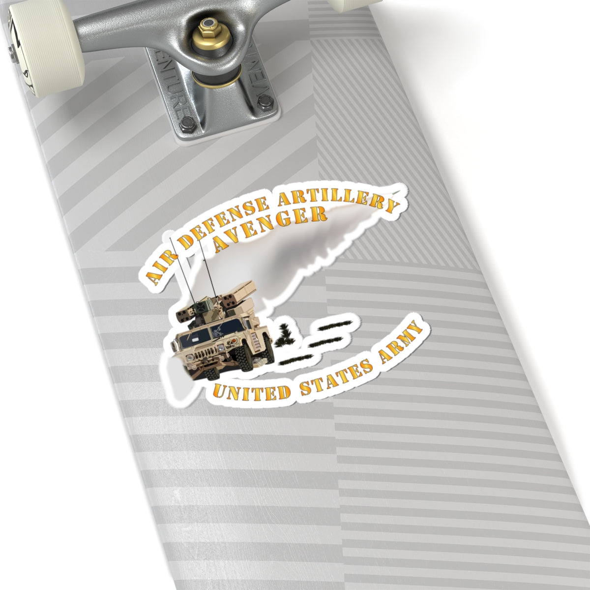 Kiss-Cut Stickers - Army - Avenger Air Defense - Firing Missile