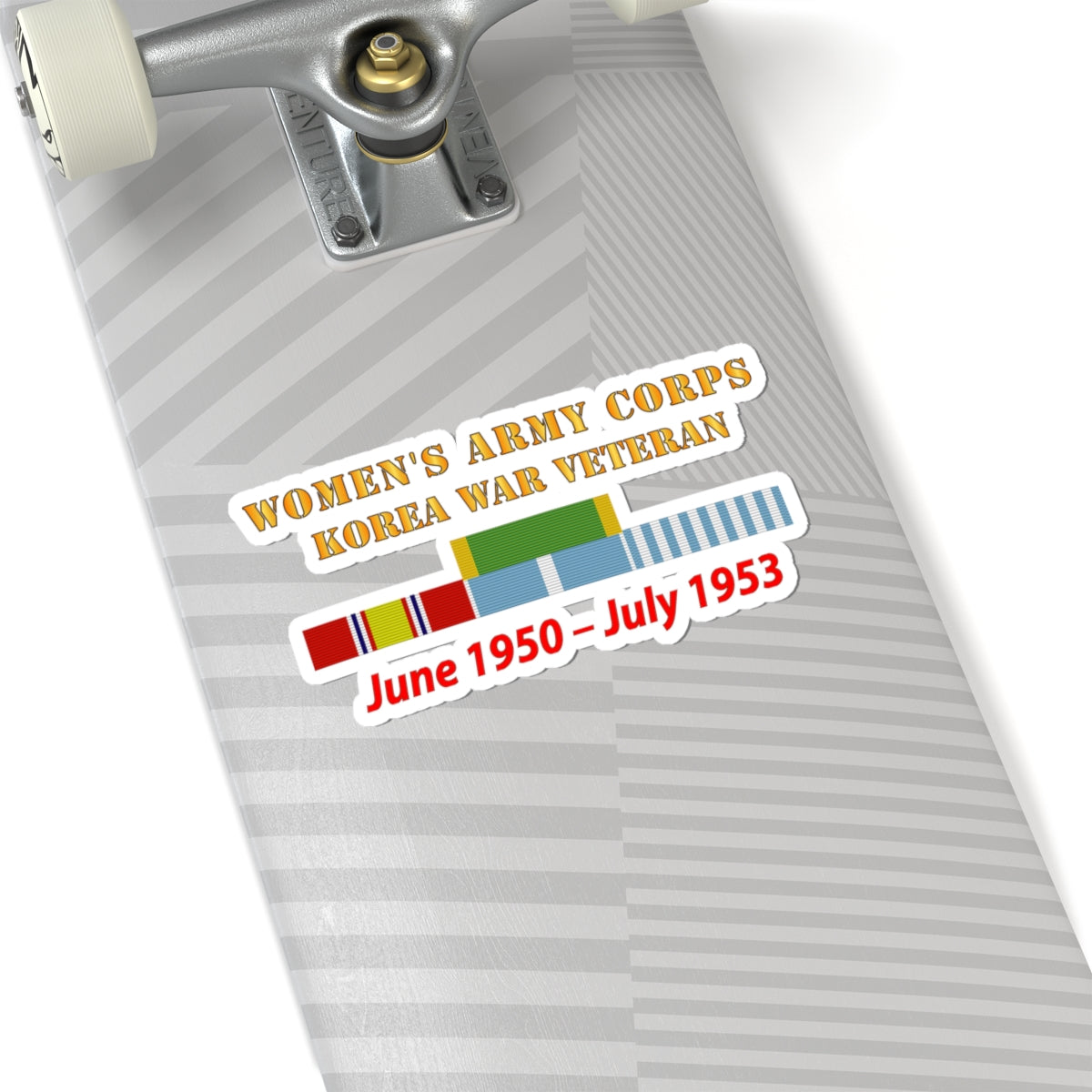 Kiss - Cut Stickers - Army - Womens Army Corps - Korea War Veteran - 1950 - 1953 - WAC - NDSM - KOREA SVC WAR