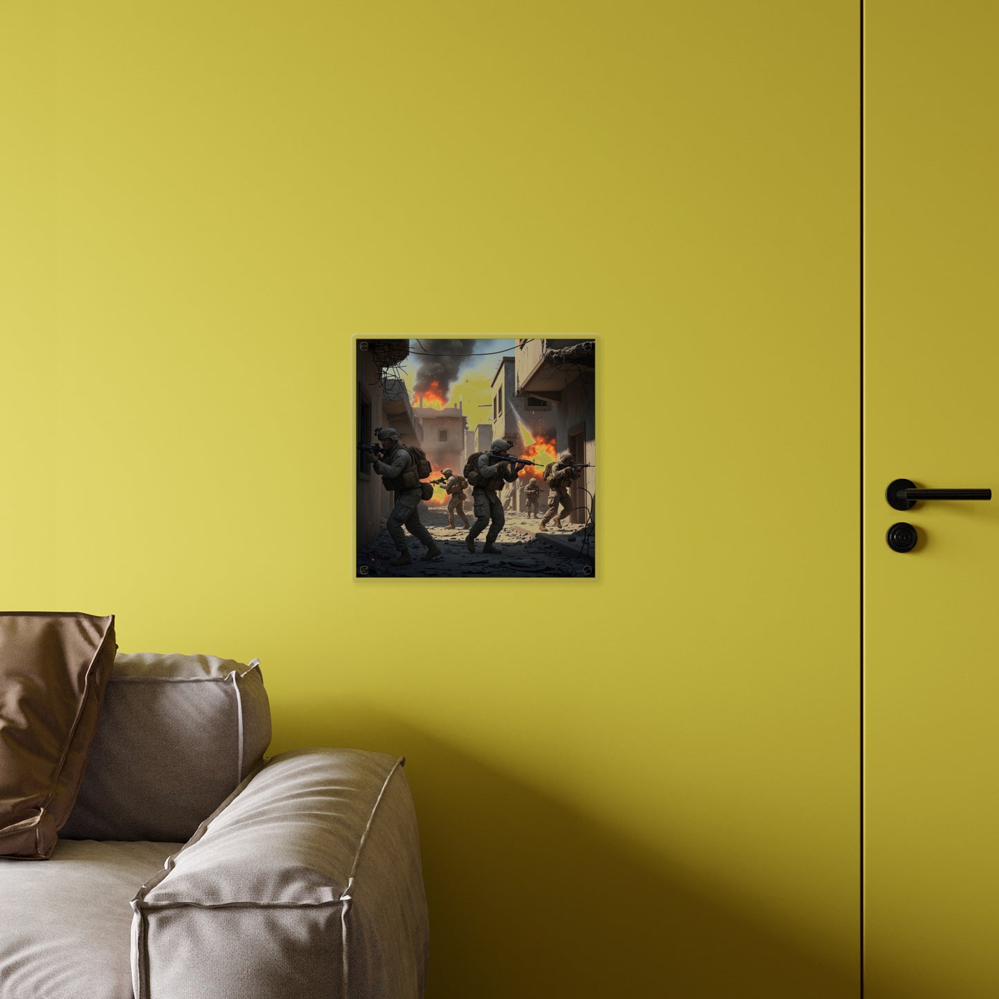 Acrylic Wall Art Panel - 2nd Battle of Fallajuh Iraq War