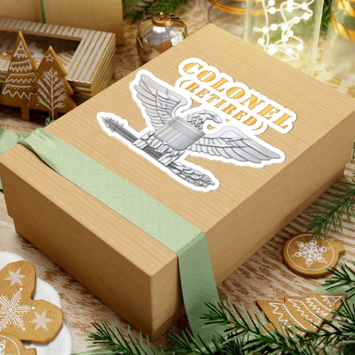 Kiss-Cut Stickers - Colonel - Retired X 300