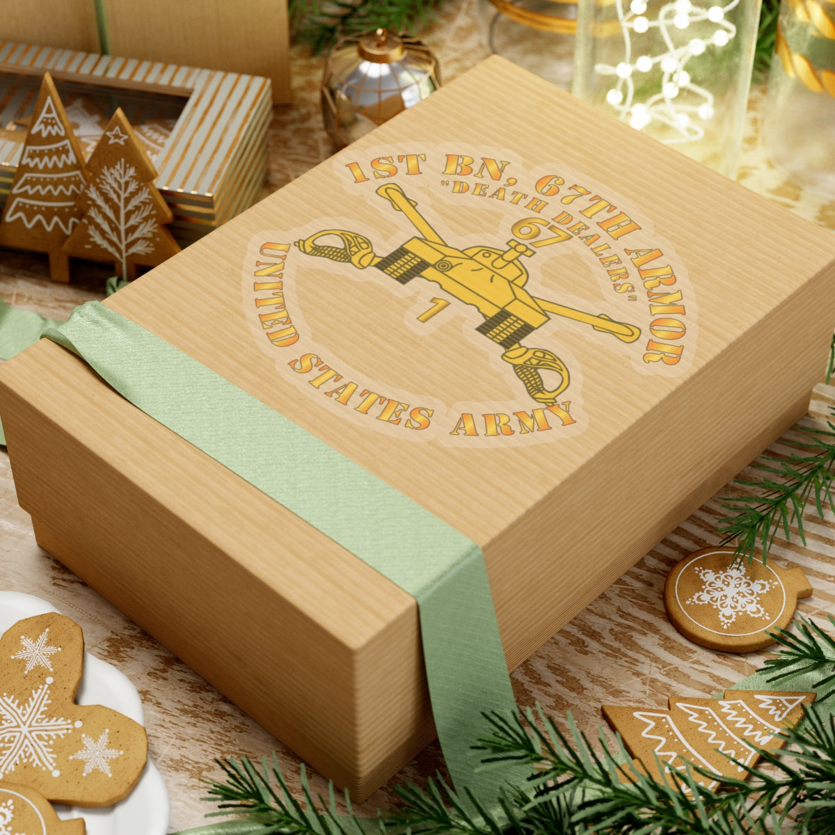 Kiss-Cut Stickers - 1st Bn 67th Armor - Armor Branch