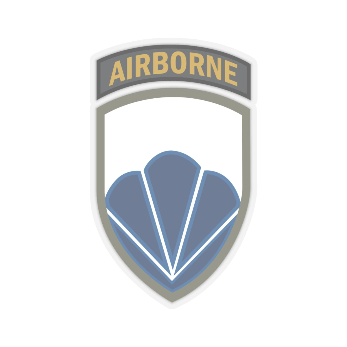 Kiss-Cut Stickers - SSI - 6th Airborne Division - Phantom X 300