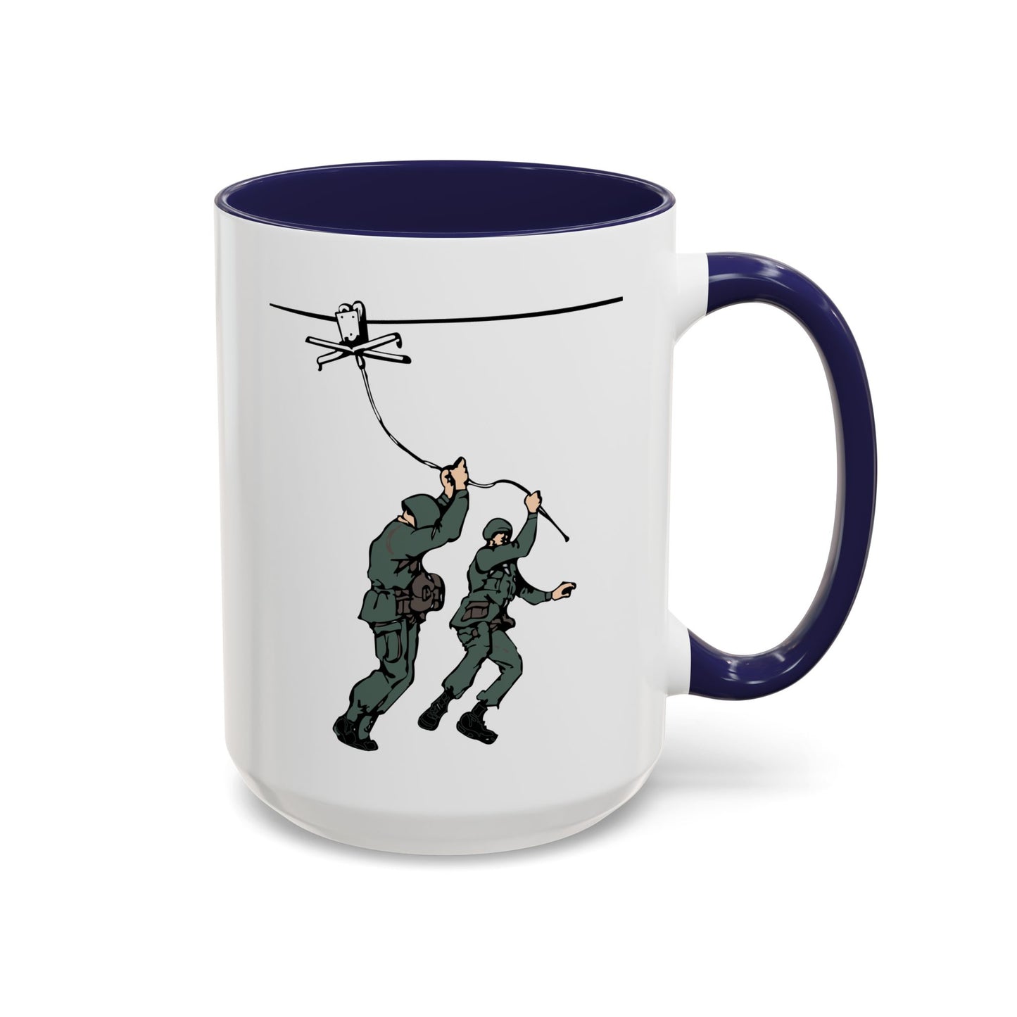 Accent Coffee Mug (11oz & 15oz) - Airborne - Lateral Drift Trainer X 300