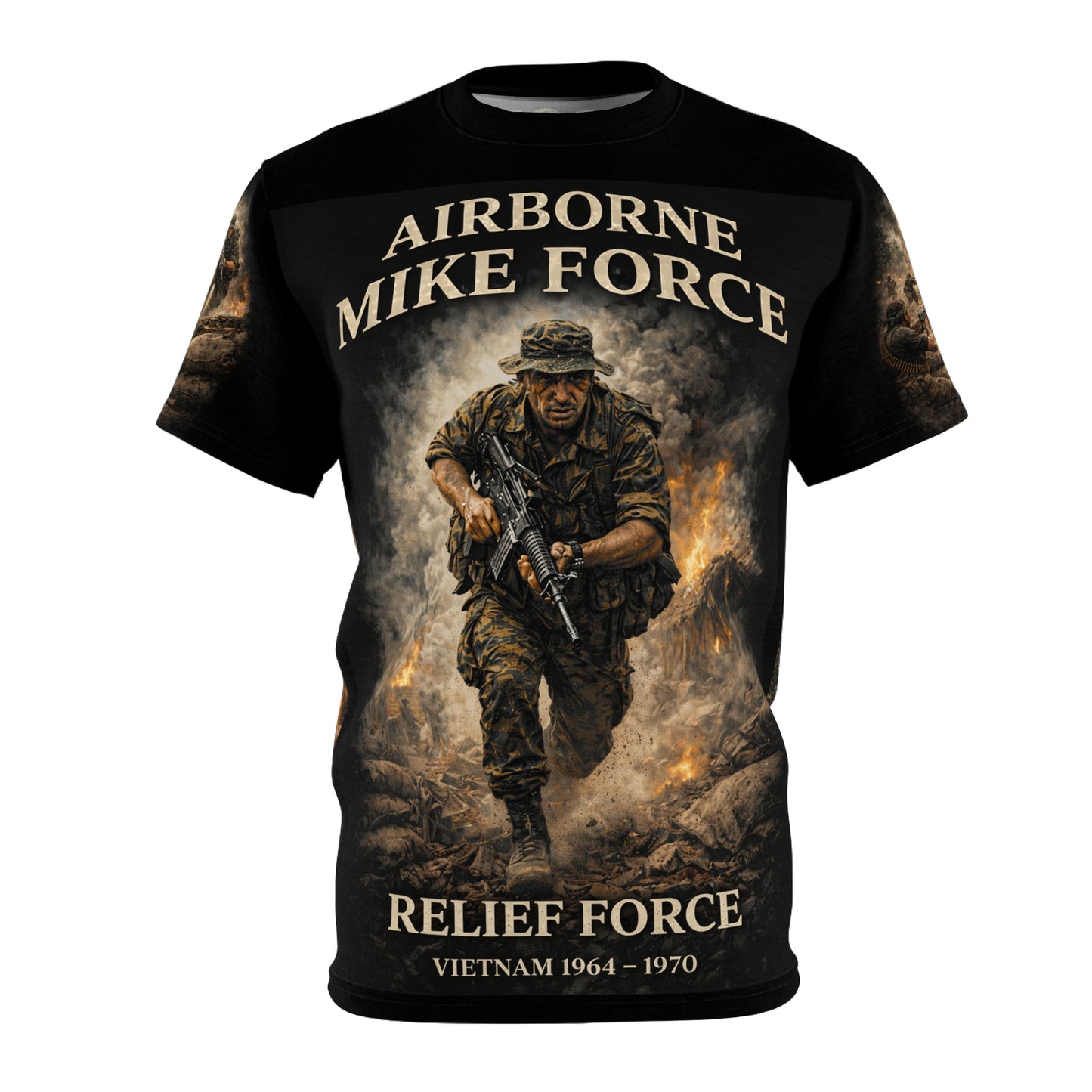 Airborne Mike Force MACV-SOG Tribute Tee — Relief Force Vietnam