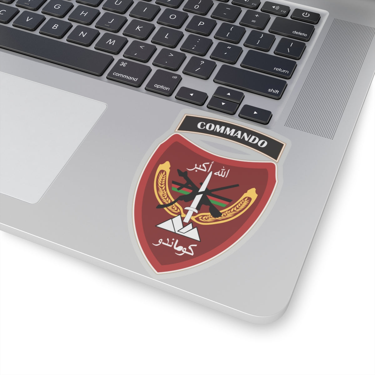 Kiss-Cut Stickers - Afghan - Afghanistan War- ANA Commando Brigade - SSI wo Txt