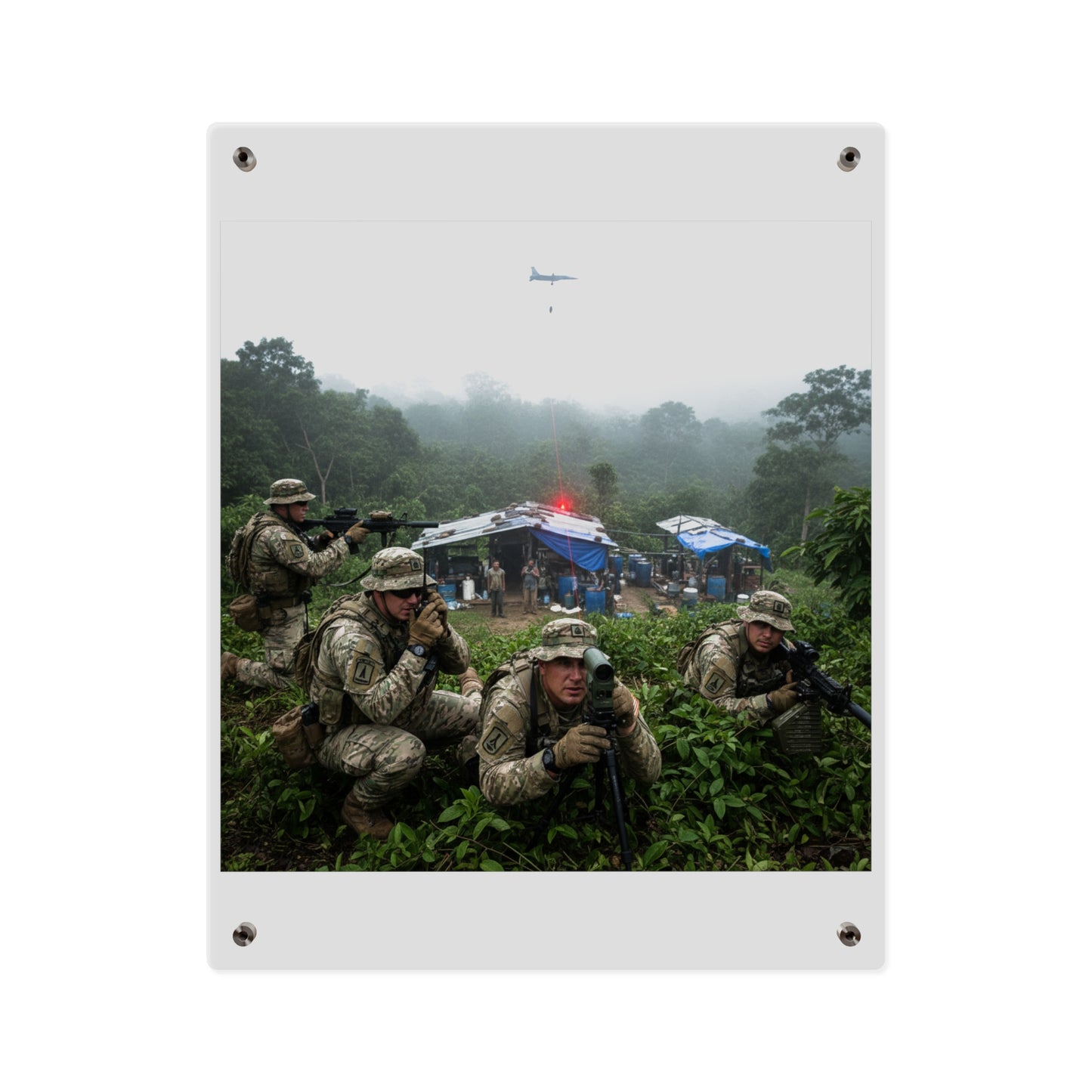 Acrylic Wall Art Panel - Jungle lab