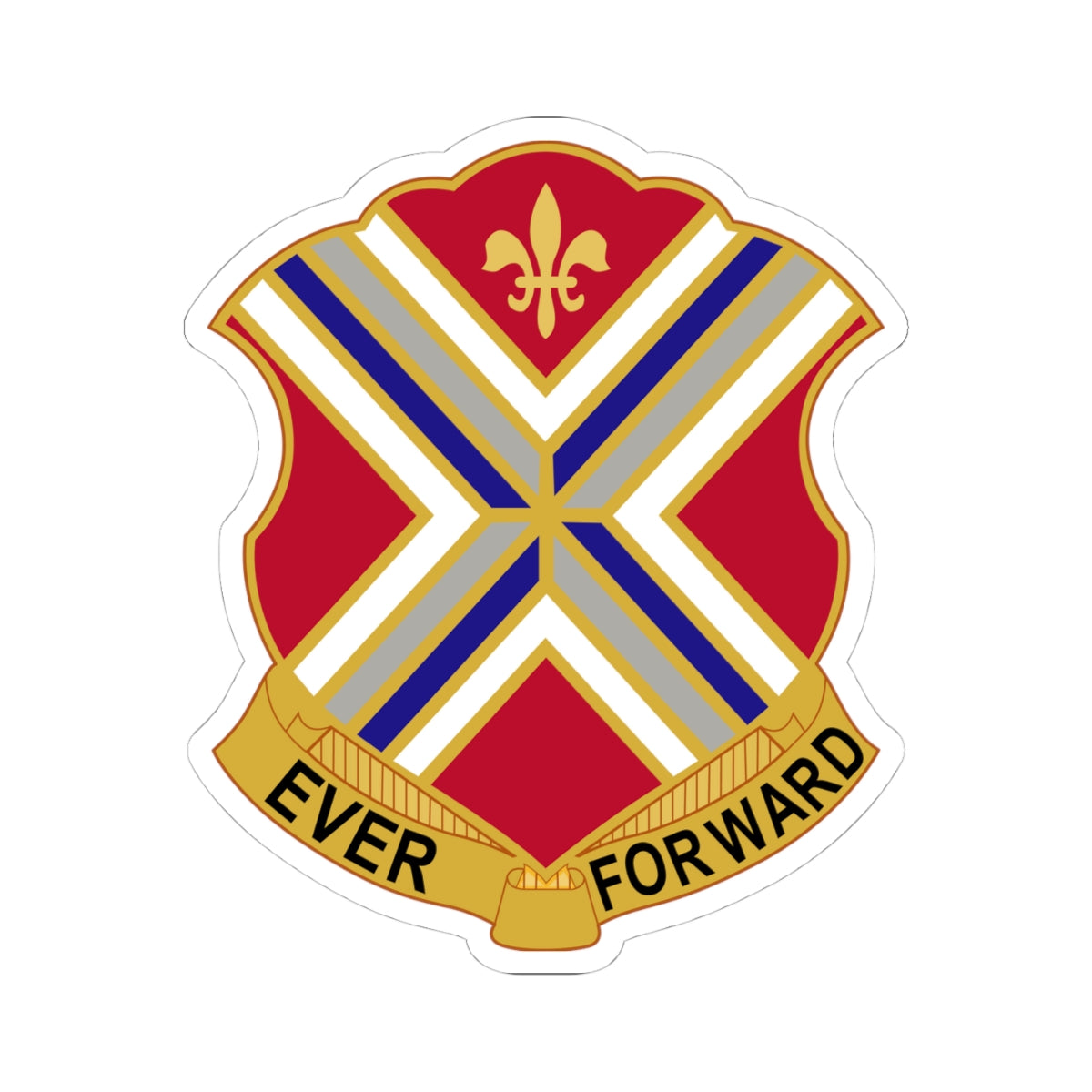 Kiss-Cut Stickers - 116th Infantry Regiment DUI wo Txt