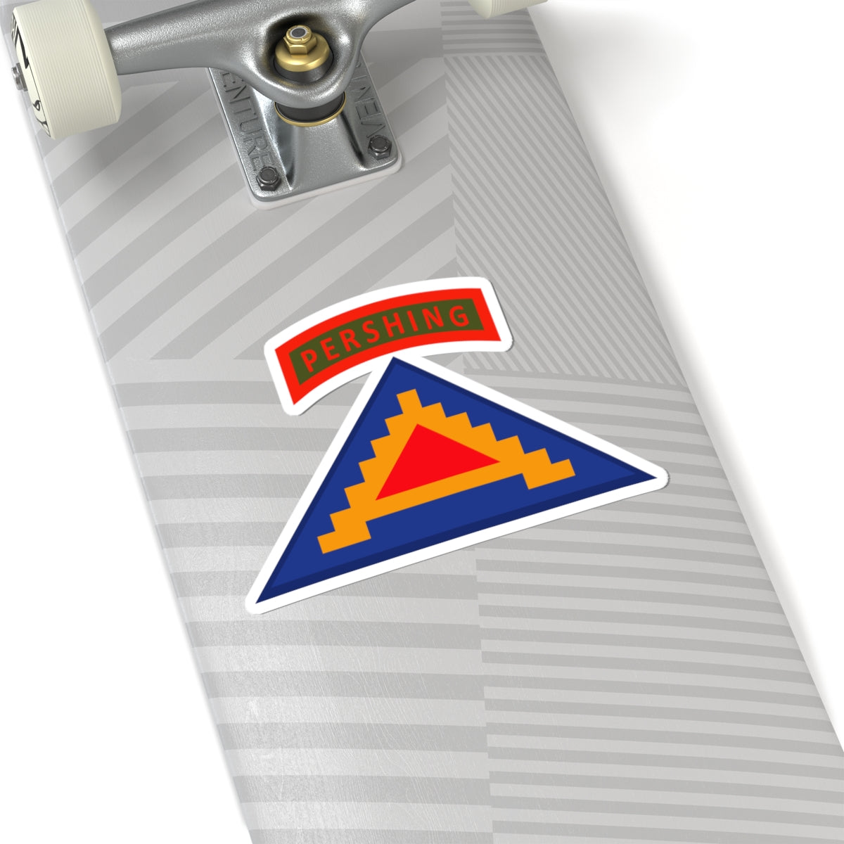 Kiss-Cut Stickers - 56th Artillery Brigade - 7th Army w Pershing Tab wo Txt
