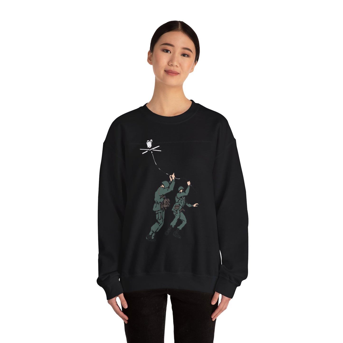 Crewneck Sweatshirt - Airborne - Lateral Drift Trainer X 300