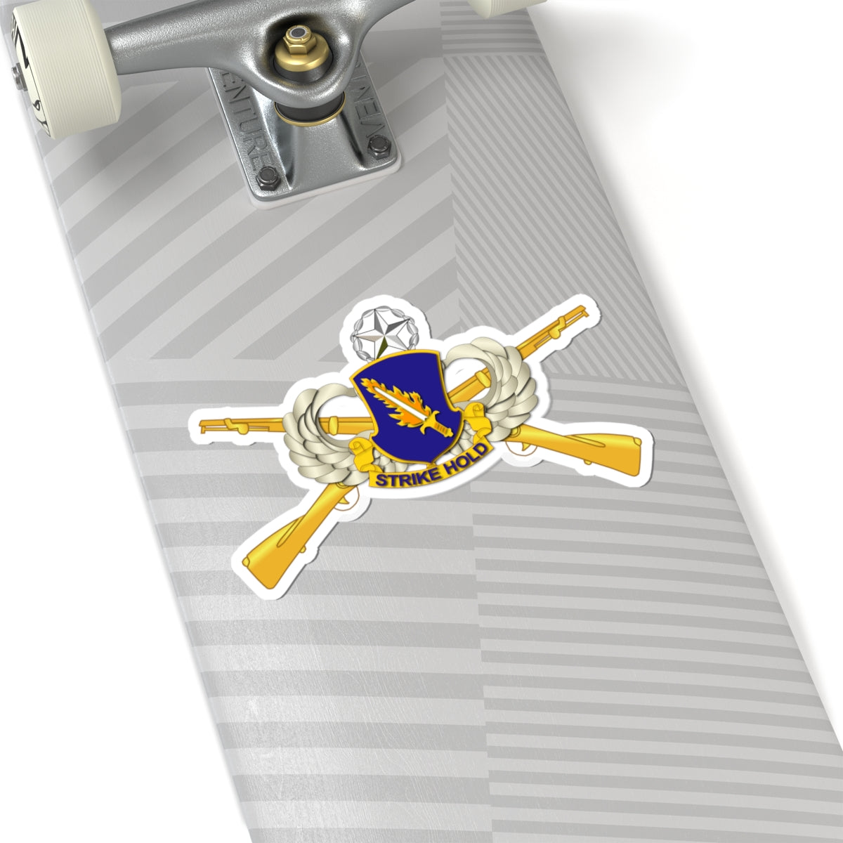 Kiss-Cut Stickers - Airborne Badge - 504th Infantry Regiment w Br - Mstr - No Tx X 300