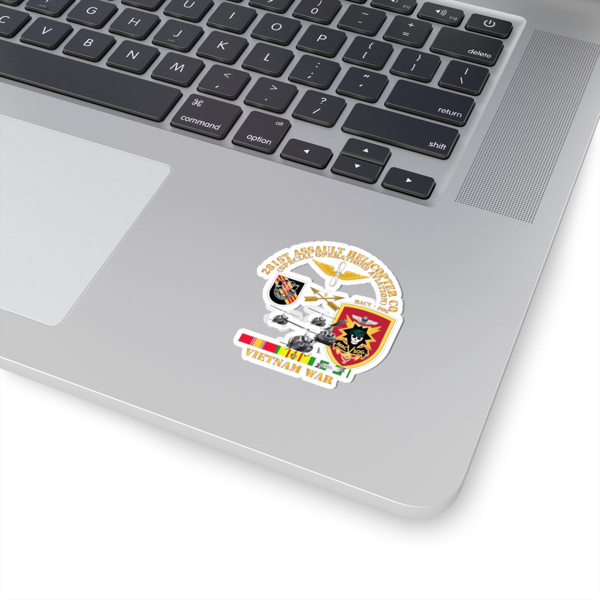 Kiss-Cut Stickers - 281st AHC MAC V SOG w SVC