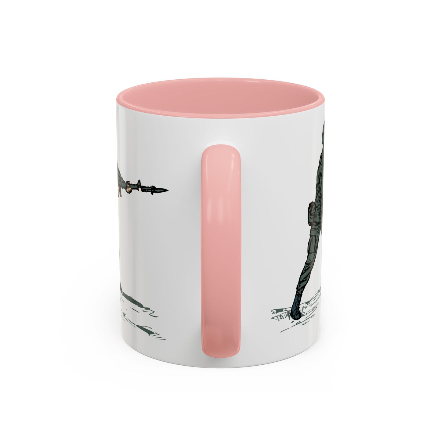 Accent Coffee Mug (11oz & 15oz) - Bayonet Training-Modified Thrust X 300