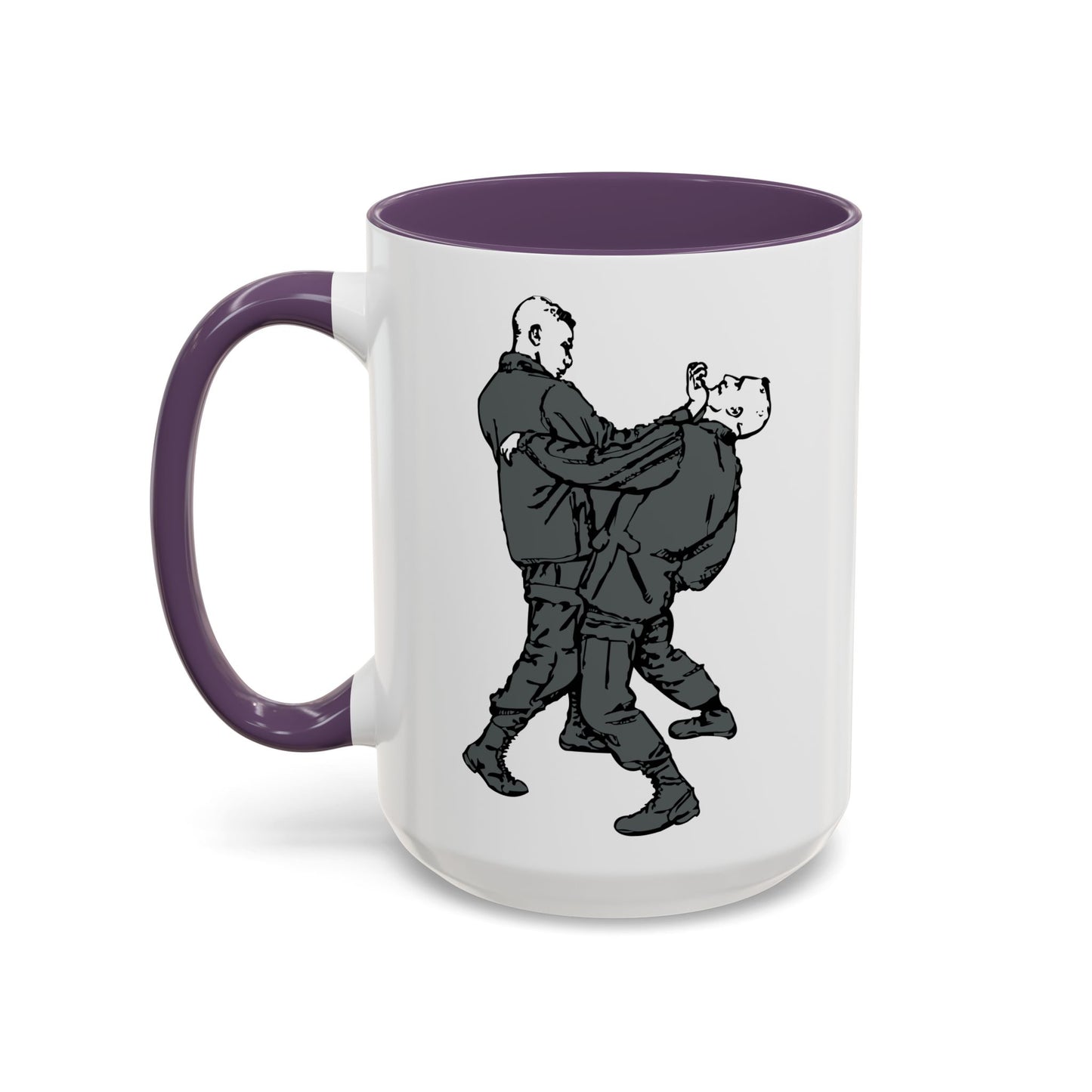 Accent Coffee Mug (11oz & 15oz) - Palm-Heel Strike to Chin X 300