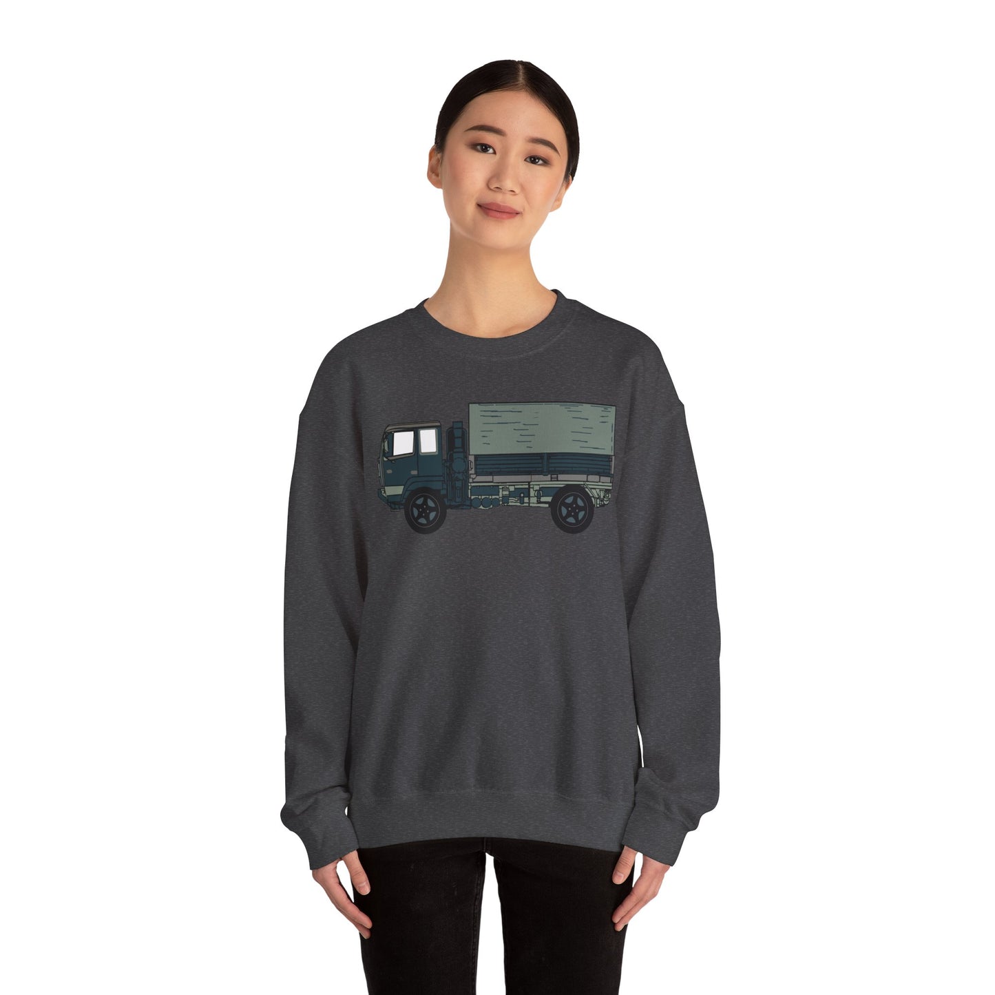 Crewneck Sweatshirt - Vehicle - LMTV - M1078 - Side X 300
