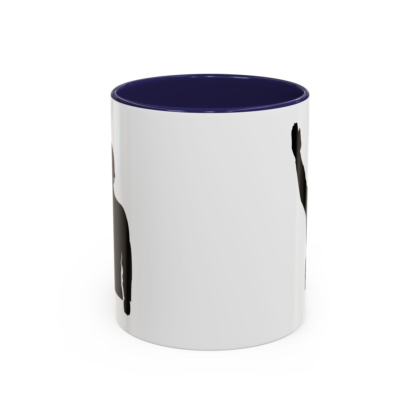 Accent Coffee Mug (11oz & 15oz) - Army - Soldier - Halt - Silhouette X 300