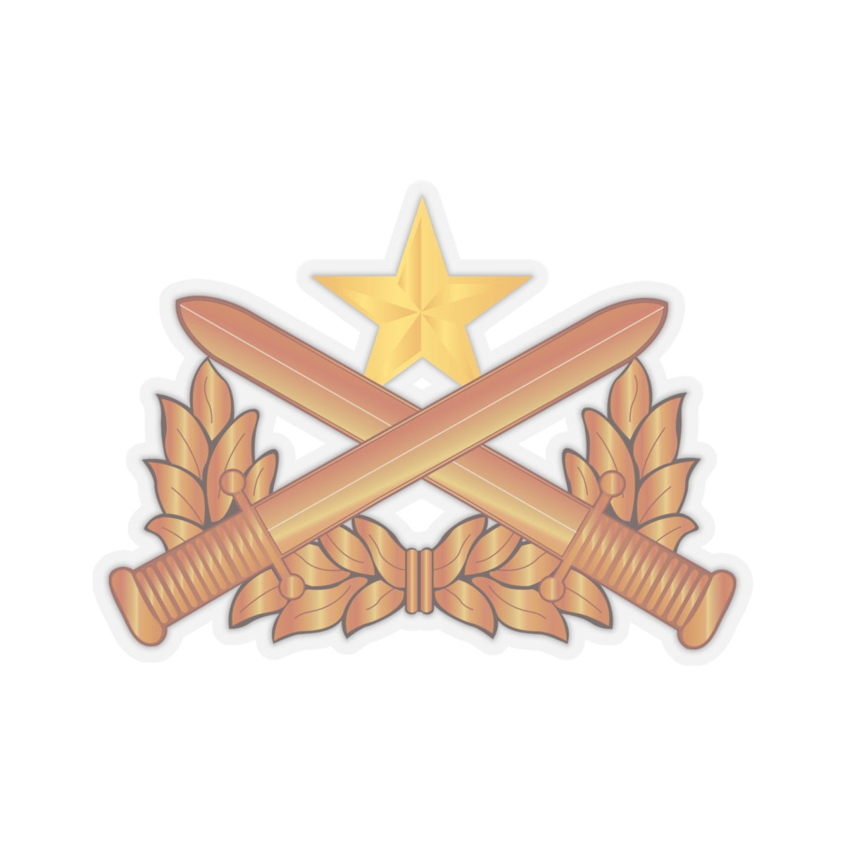 Kiss-Cut Stickers - Vietnam - Vietnam Ranger Qualification Badge X 300