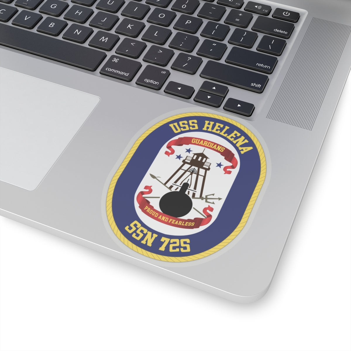 Kiss-Cut Stickers - Navy - USS Helena (SSBN 725) wo Txt