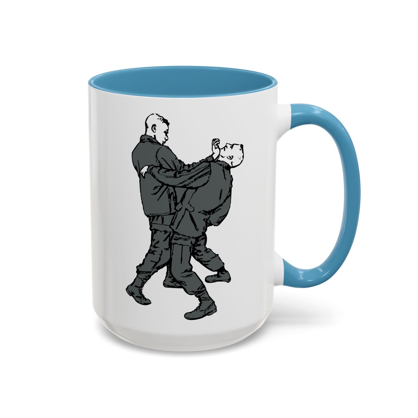 Accent Coffee Mug (11oz & 15oz) - Palm-Heel Strike to Chin X 300