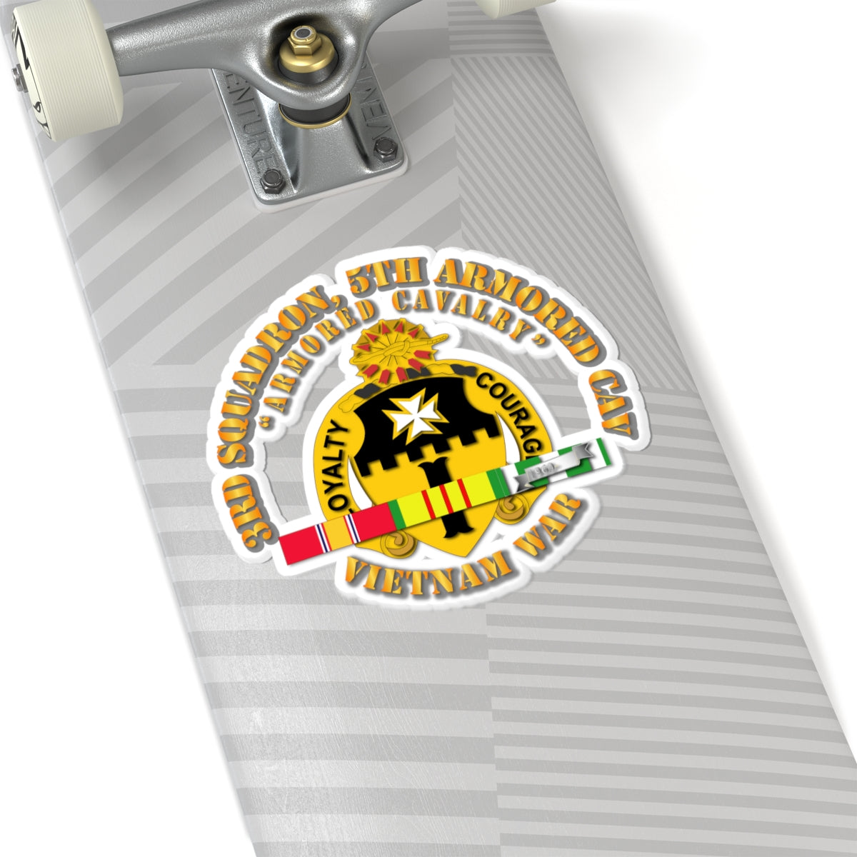 Kiss-Cut Stickers - 3rd Squadron, 5th Armored Cav w SVC