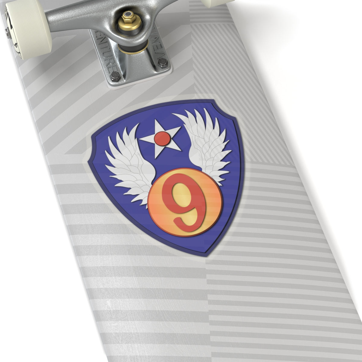 Kiss-Cut Stickers - AAC - SSI - 9th Air Force wo Txt
