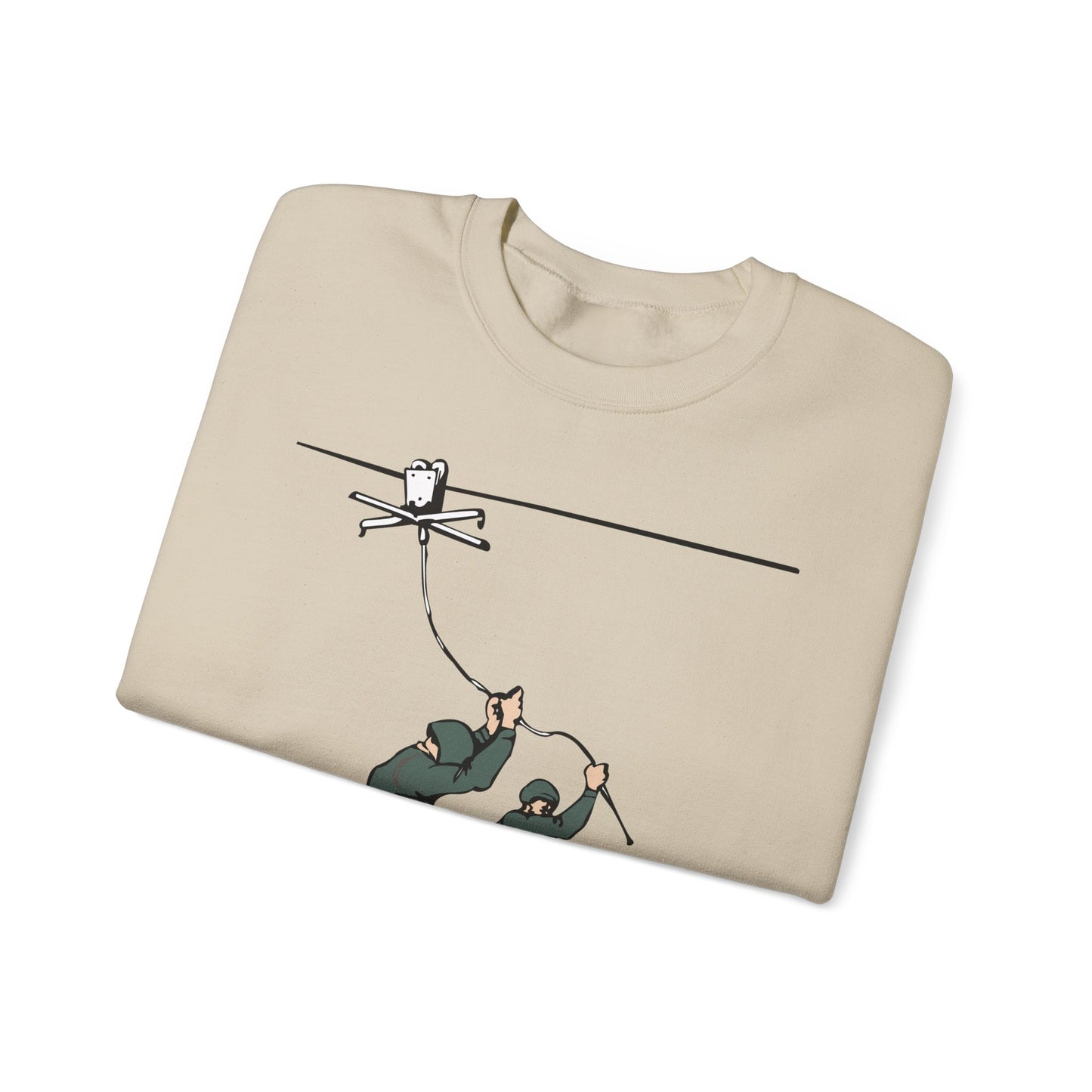 Crewneck Sweatshirt - Airborne - Lateral Drift Trainer X 300