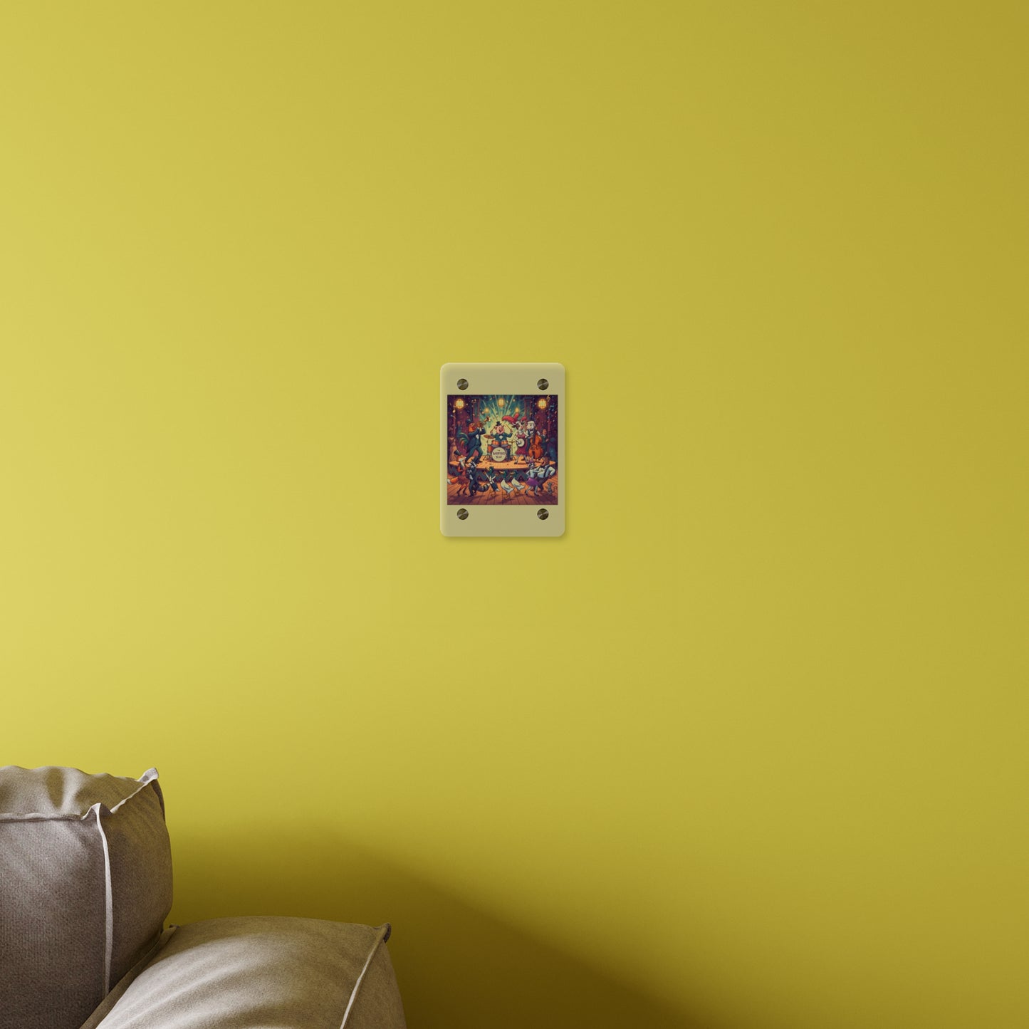 Acrylic Wall Art Panel - Farm Band Dance