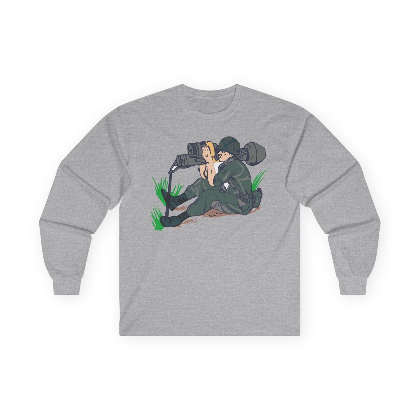 Unisex Ultra Cotton Long Sleeve Tee - Anti Armor M47 Dragon X 300