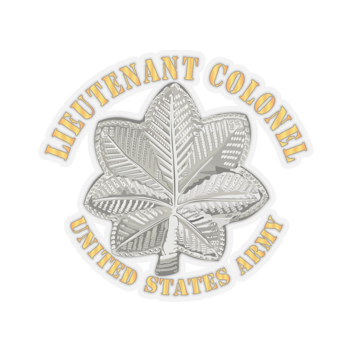 Kiss-Cut Stickers - Lieutenant Colonel - LTC - V1