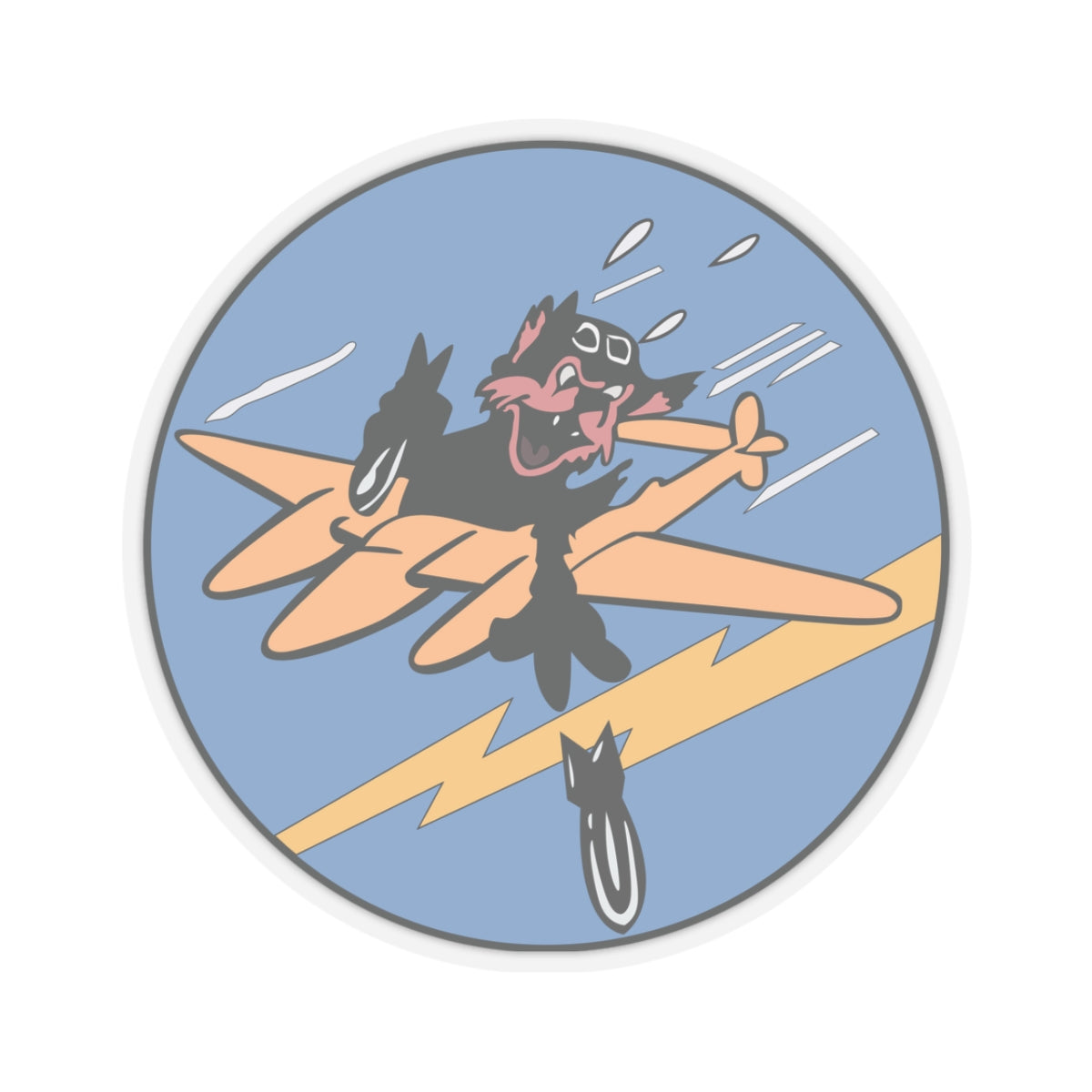 Kiss-Cut Stickers - USAAF - 430th Fighter Squadron wo Txt