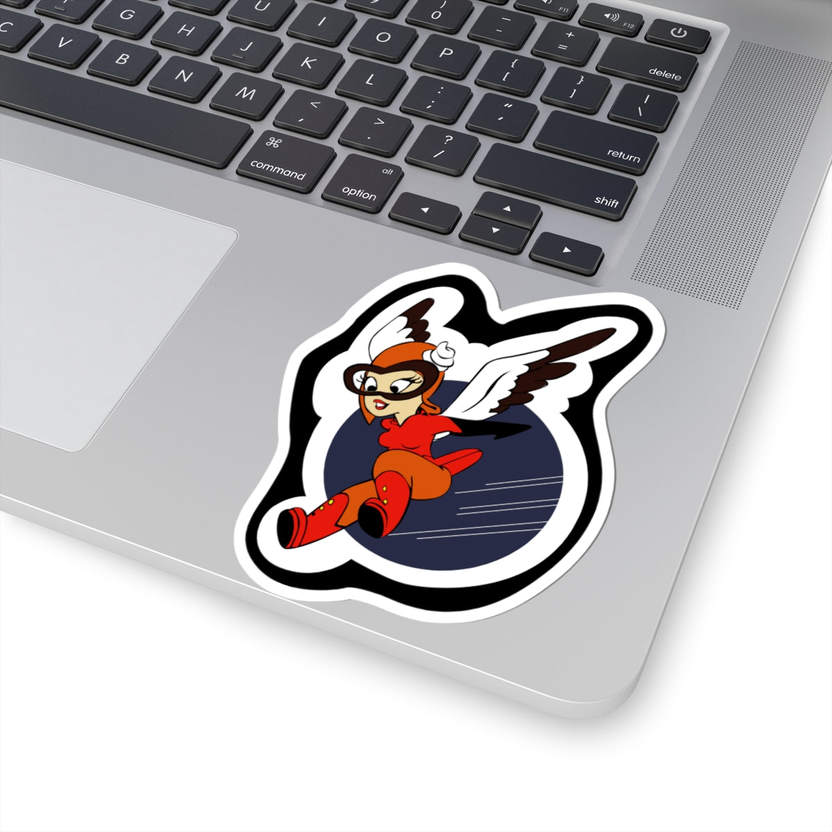 Kiss-Cut Stickers - WASP - Finella - WWII wo Txt