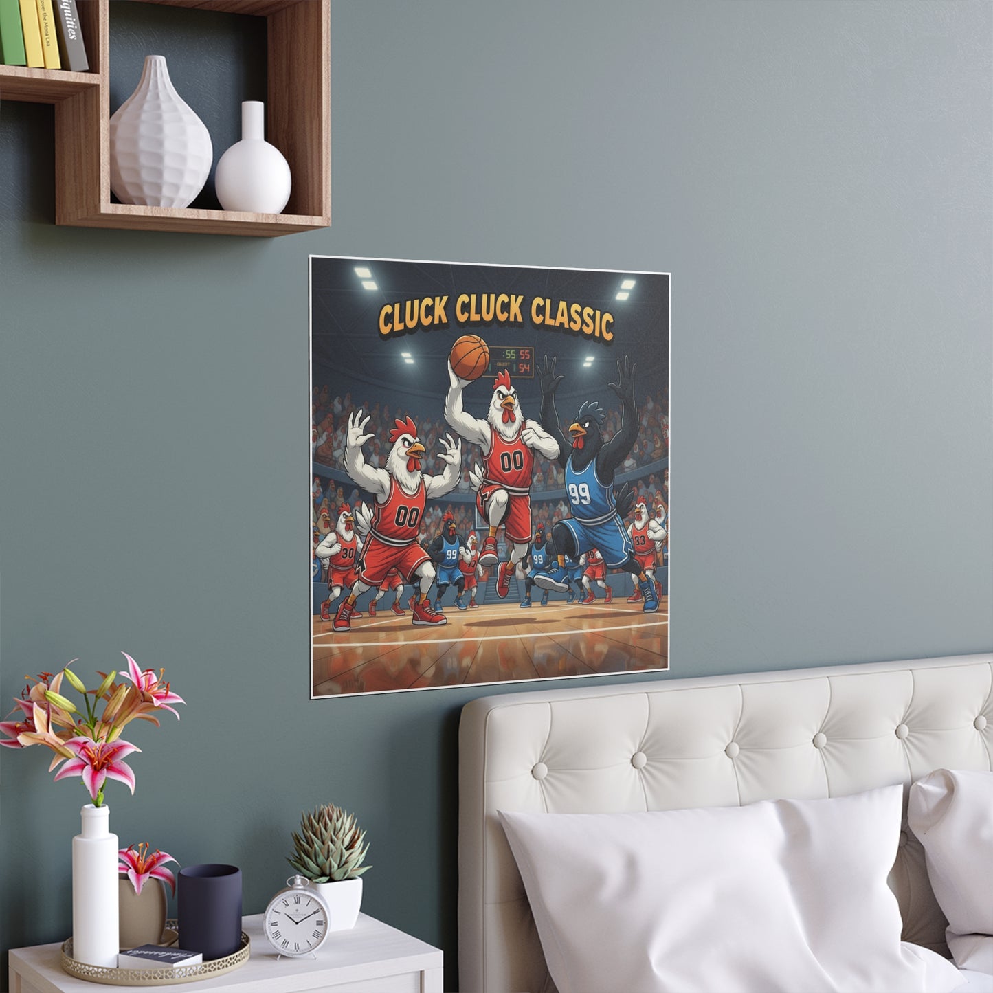 Indoor and Outdoor Silk Posters - Chicken Classic