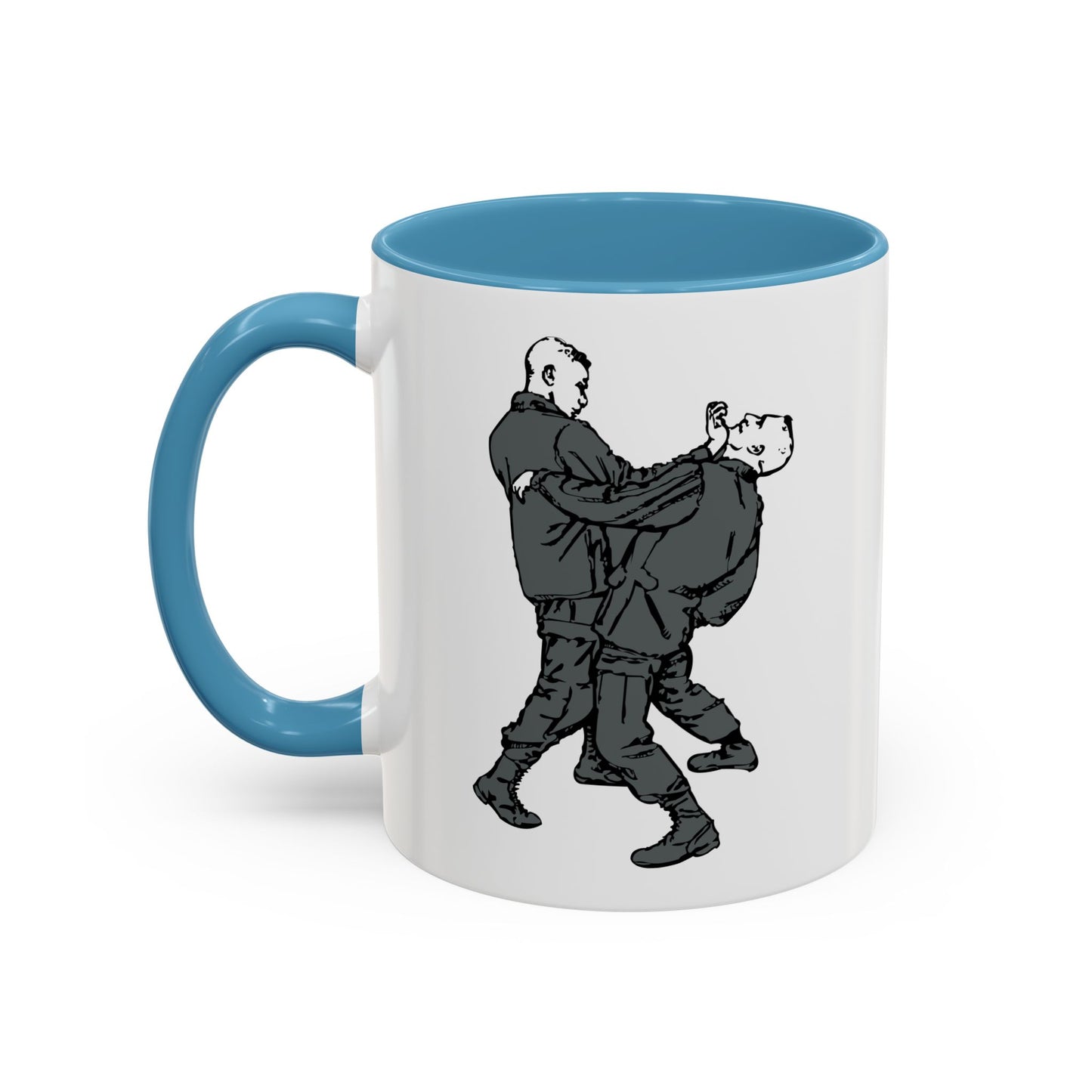 Accent Coffee Mug (11oz & 15oz) - Palm-Heel Strike to Chin X 300