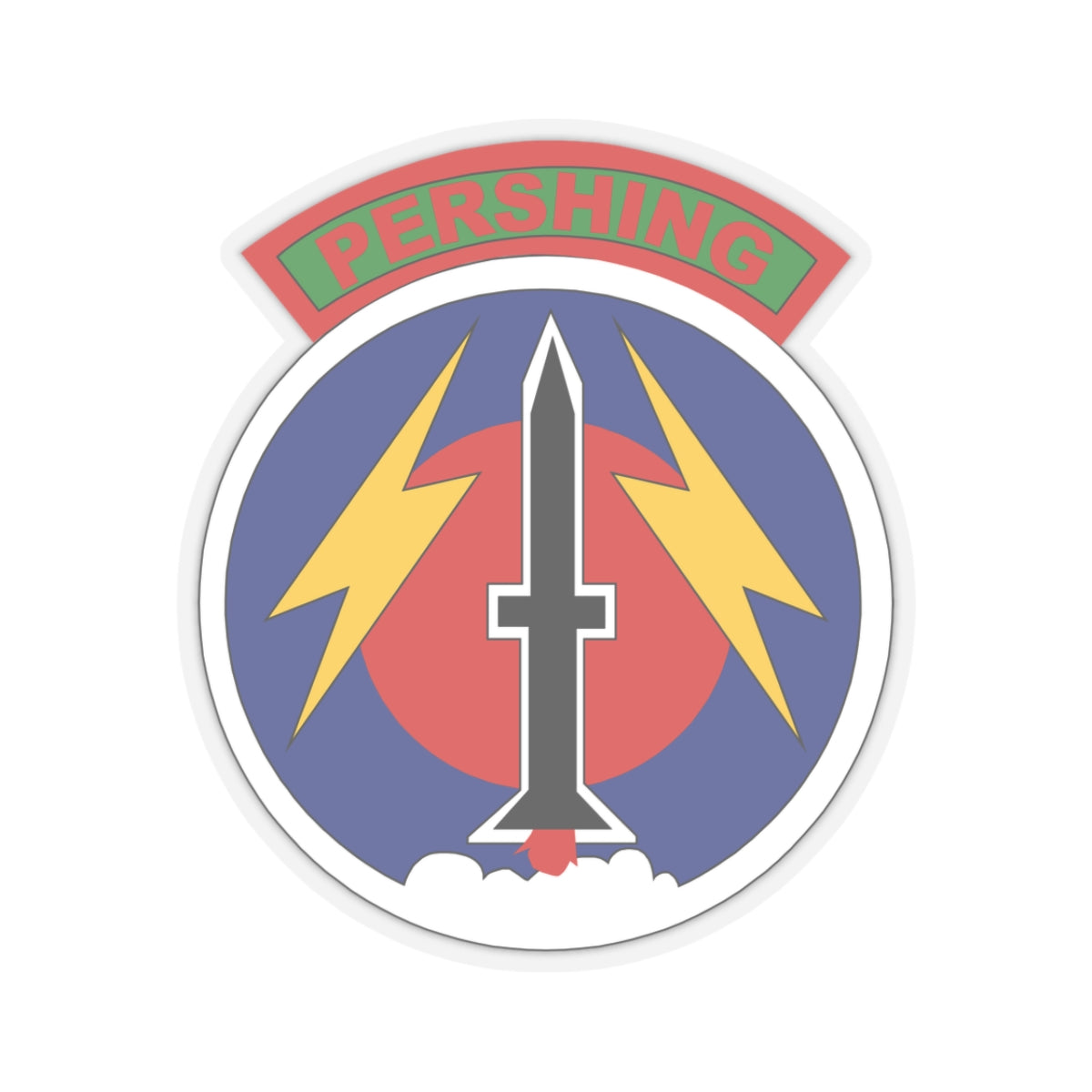 Kiss-Cut Stickers - 56th Artillery Command - Pershing