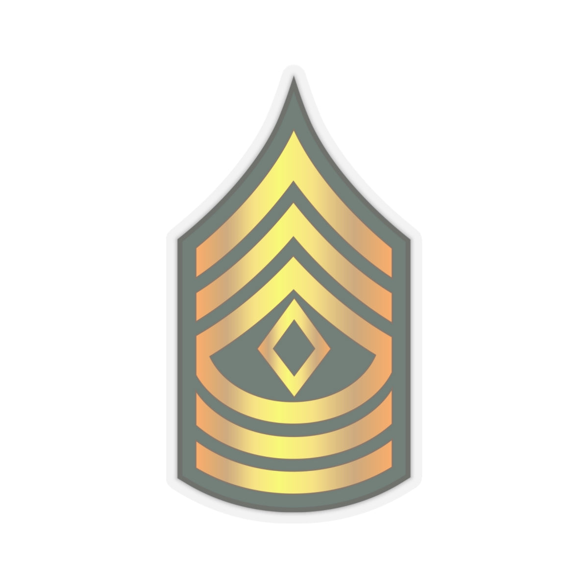 Kiss-Cut Stickers - First Sergeant - 1SG wo Txt