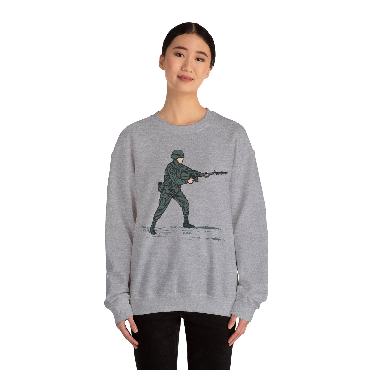 Crewneck Sweatshirt - Bayonet Training-Modified Thrust X 300