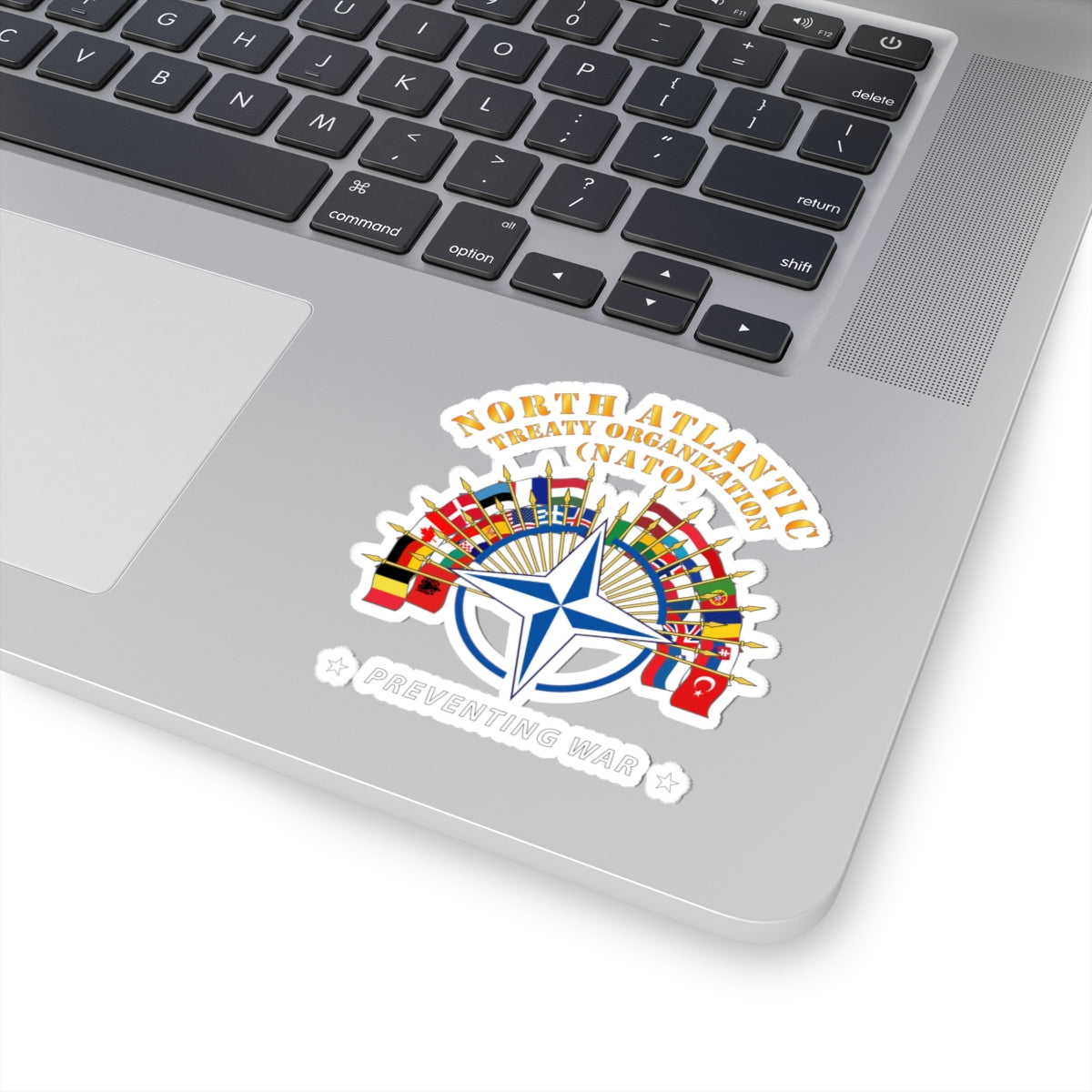 Kiss-Cut Stickers - NATO - Preventing War X 300