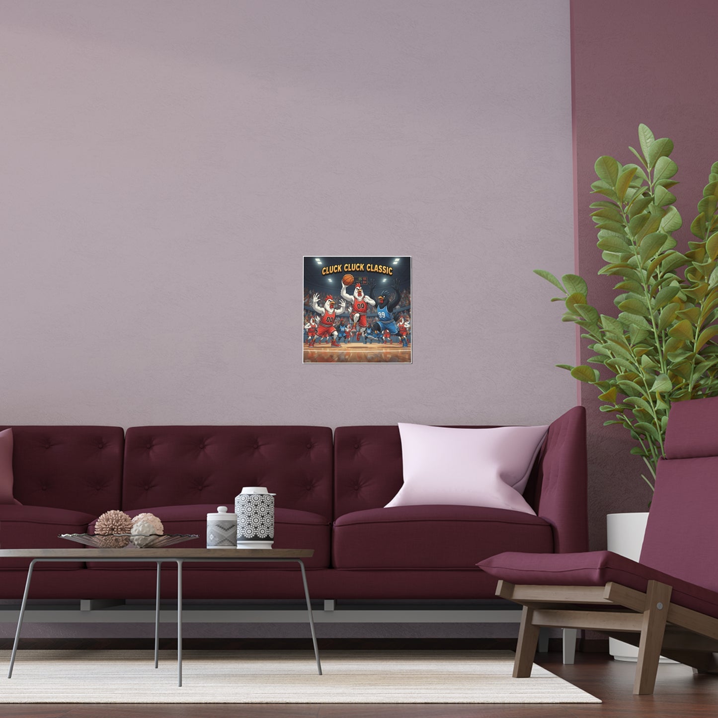 Indoor and Outdoor Silk Posters - Chicken Classic