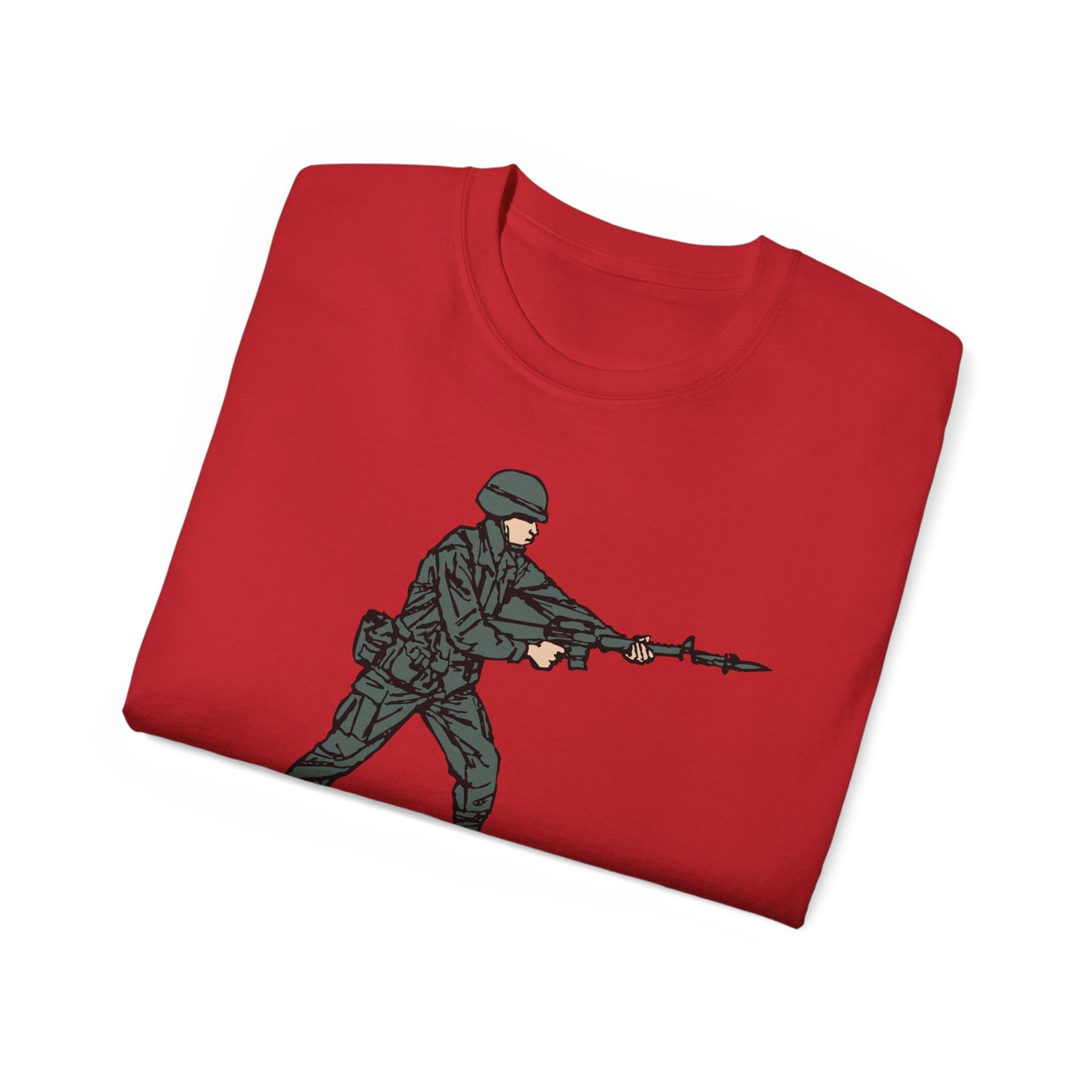 Unisex Ultra Cotton Tee - Bayonet Training-Modified Thrust X 300