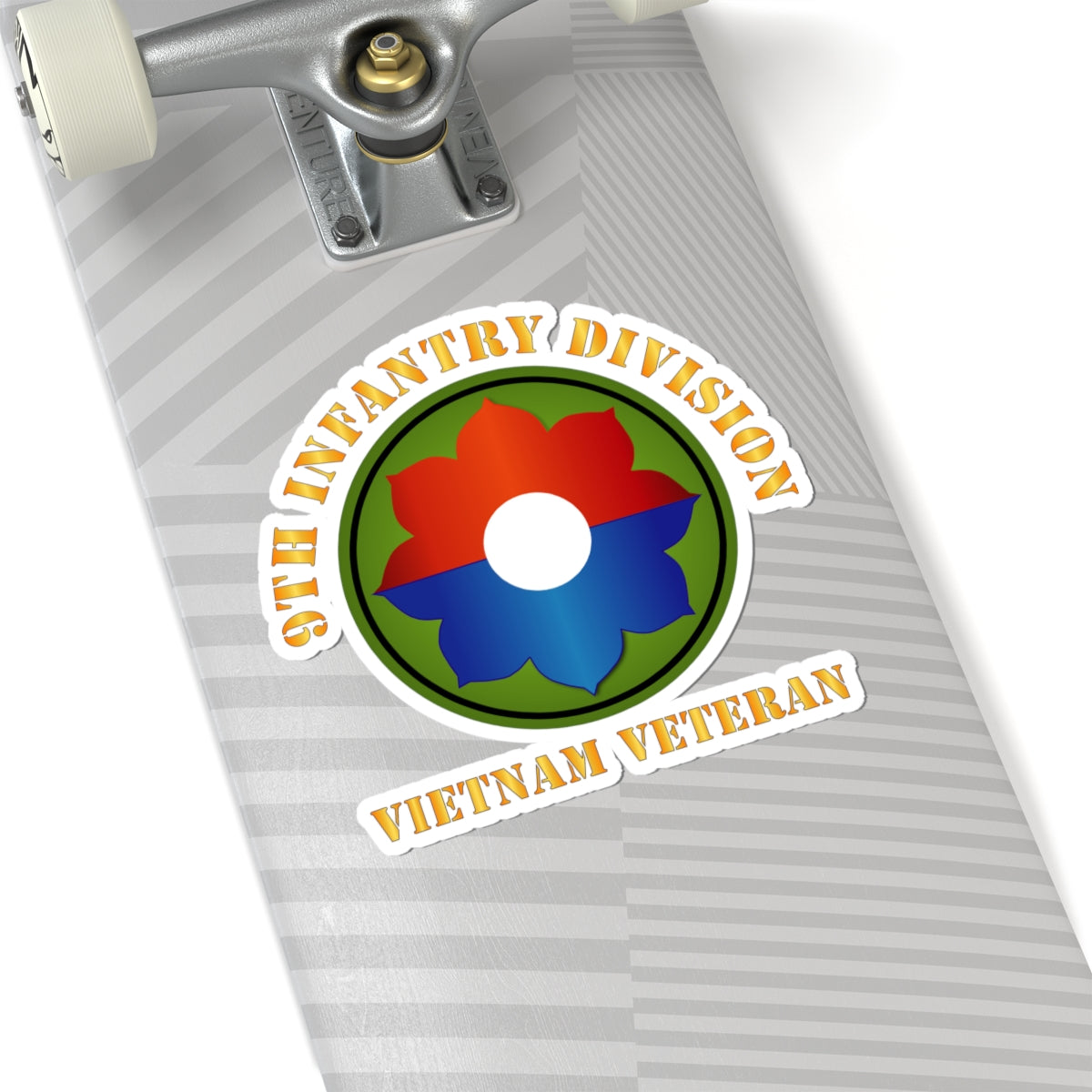Kiss-Cut Stickers - 9th Infantry Div - Vietnam Veteran V1
