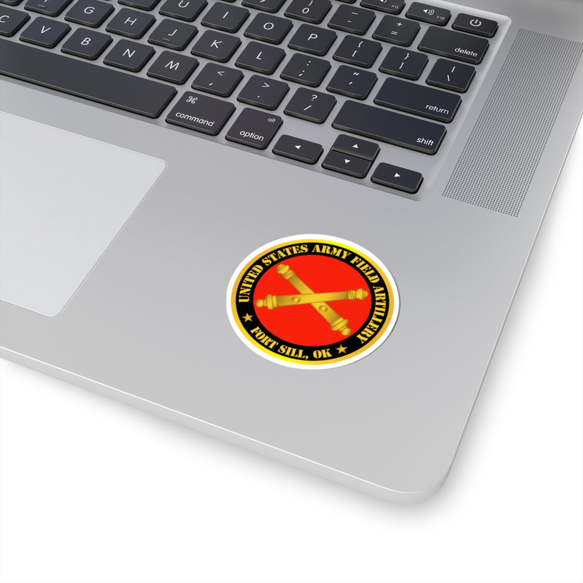 Kiss-Cut Stickers - US Army Field Artillery Ft SIll Ok w Branch