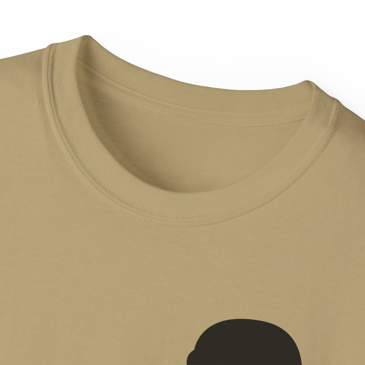 Unisex Ultra Cotton Tee - Army - Soldier - MG Vehicle Mounted - Silhouette X 300