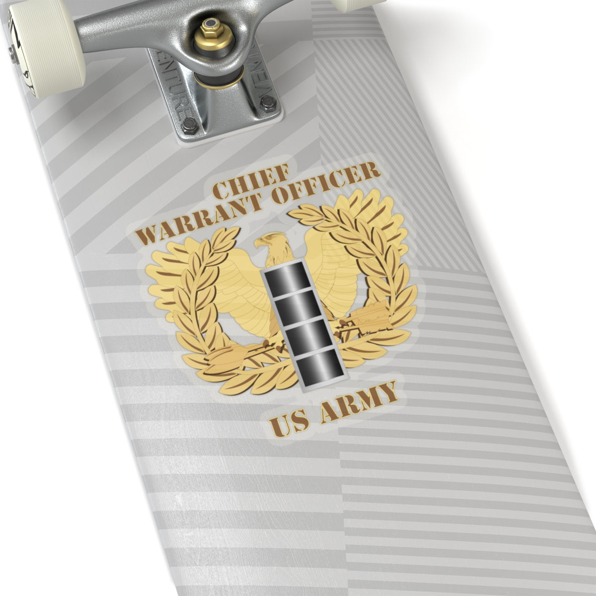 Kiss-Cut Stickers - Emblem - Warrant Officer - CW4 wo DS