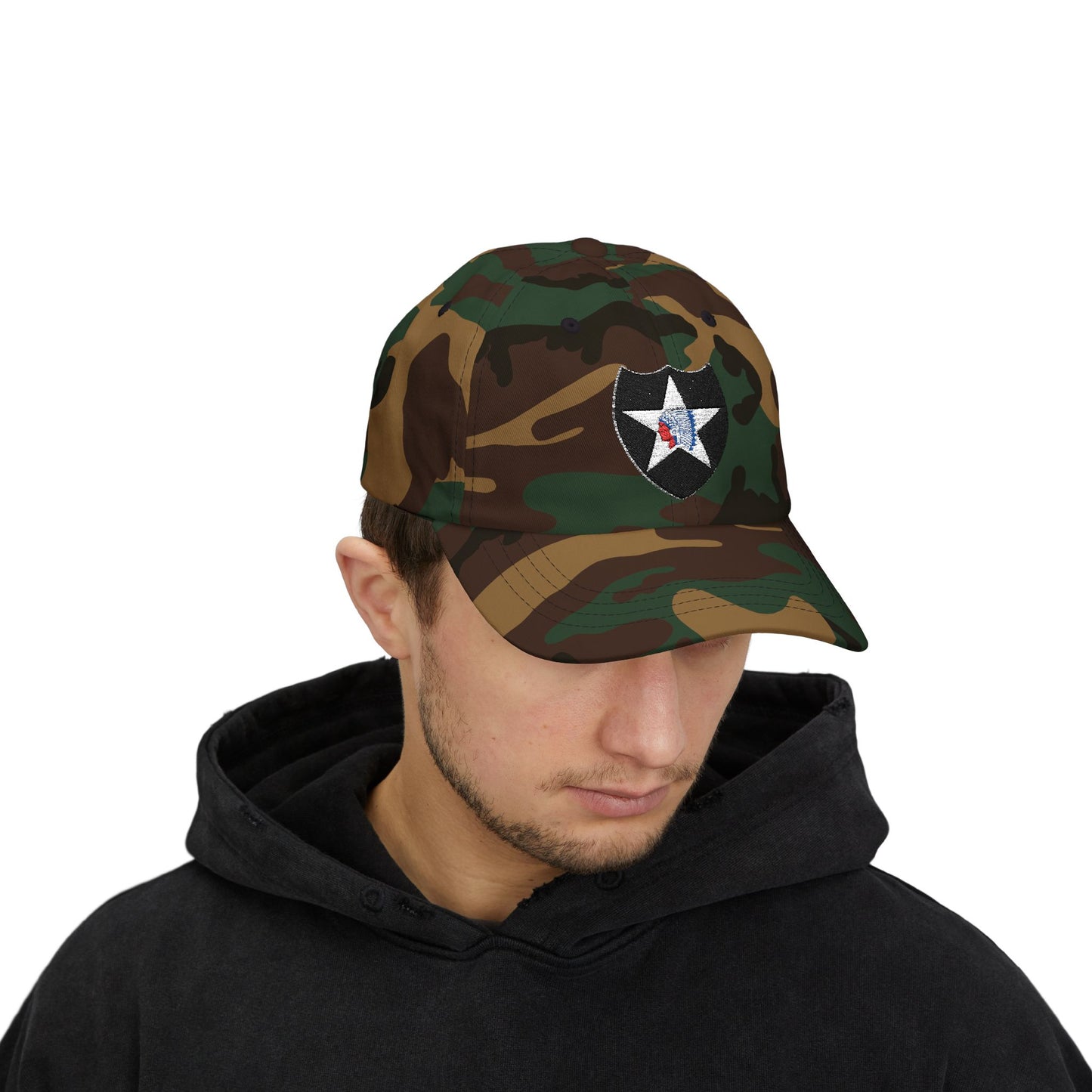 Classic Dad Cap - SSI - 2nd Infantry Division wo Txt X 300