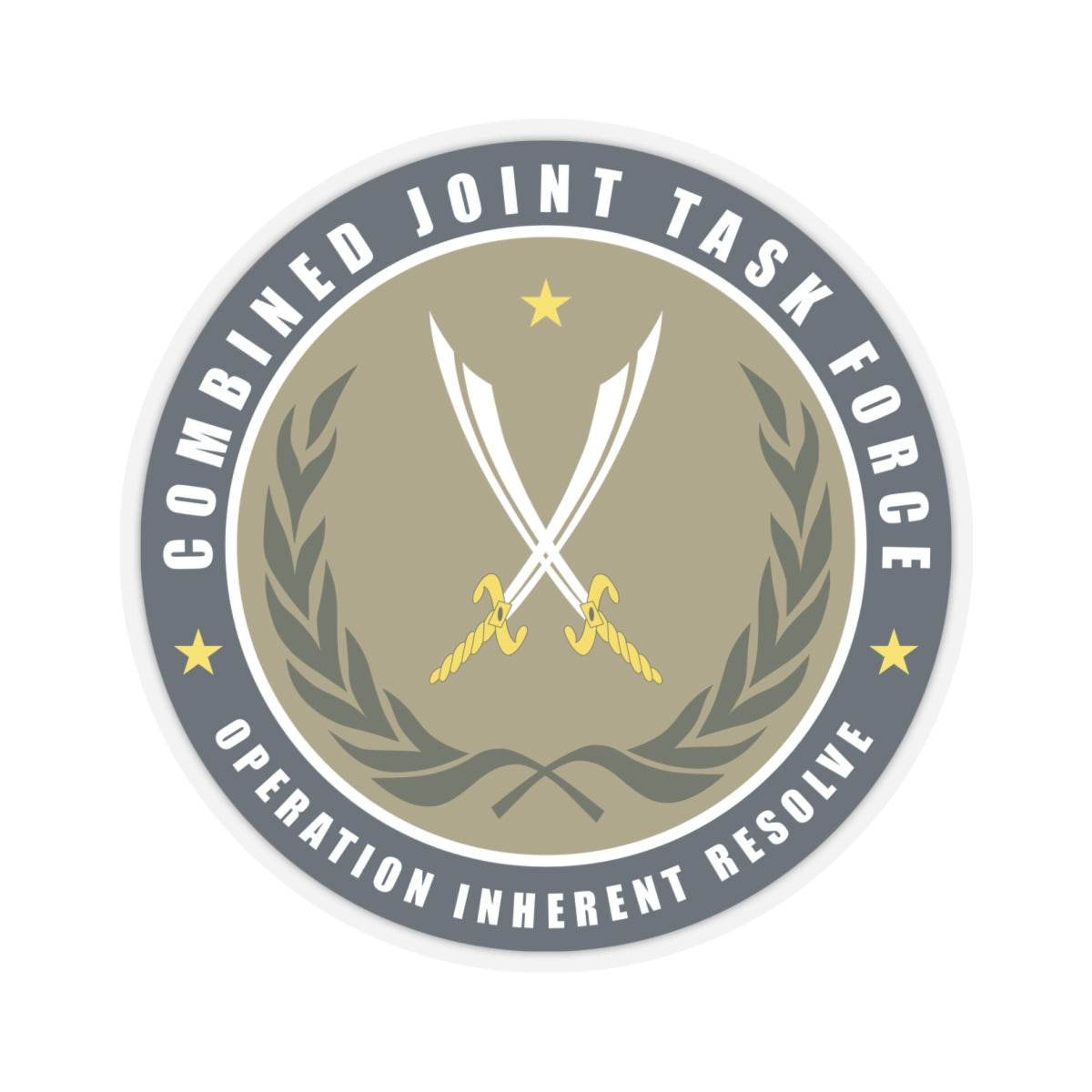 Kiss-Cut Stickers - JTF - Joint Task Force - Operation Inherent Resolve