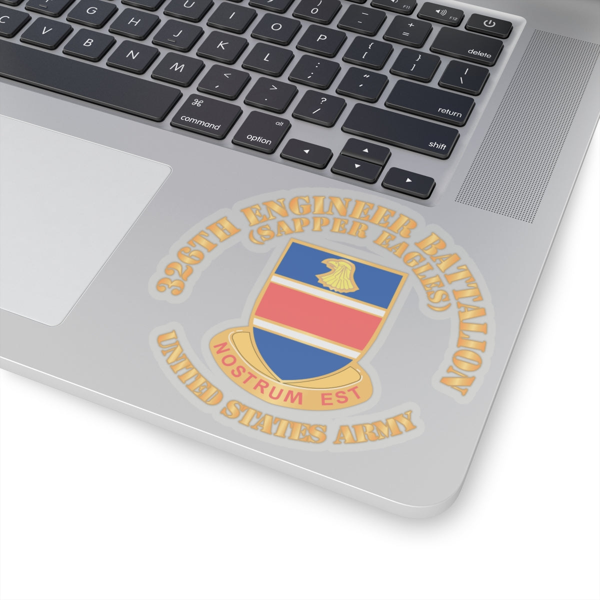 Kiss-Cut Stickers - 326th Engineer Bn - Sapper Eagles X 300