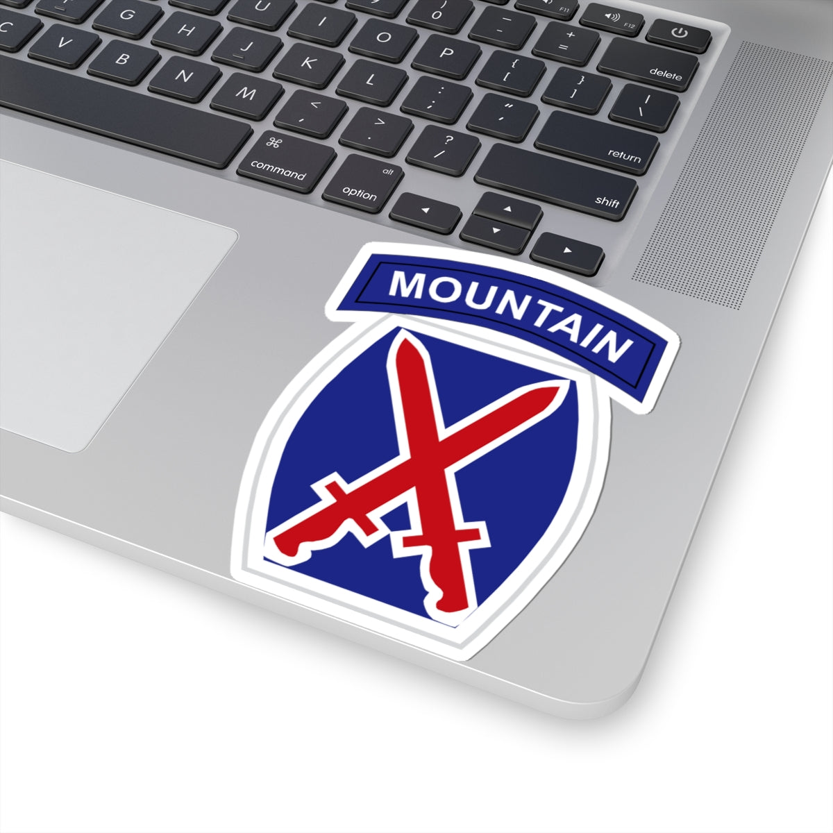 Kiss-Cut Stickers - 10th Mountain Division wo Txt