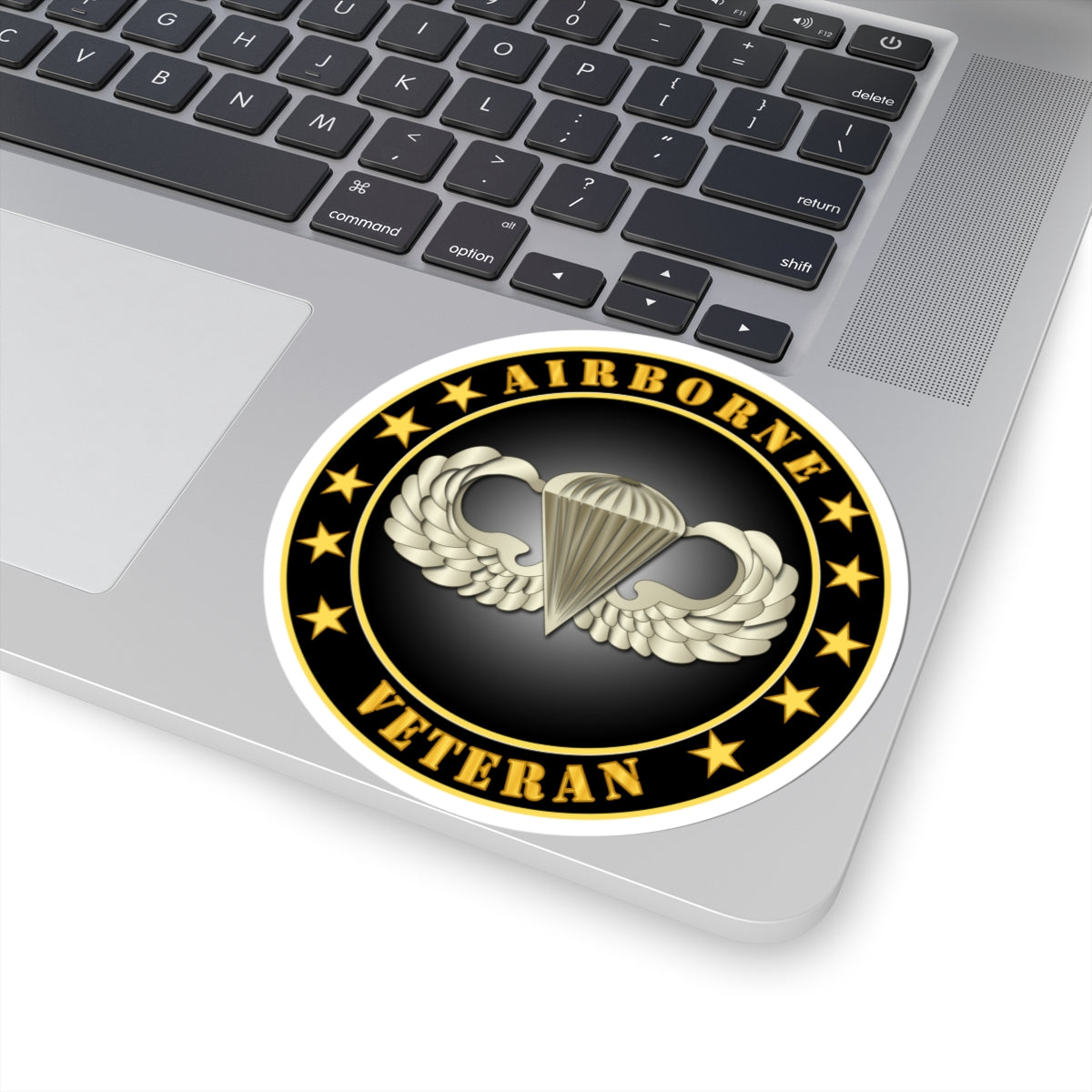 Kiss-Cut Stickers - Airborne Veteran