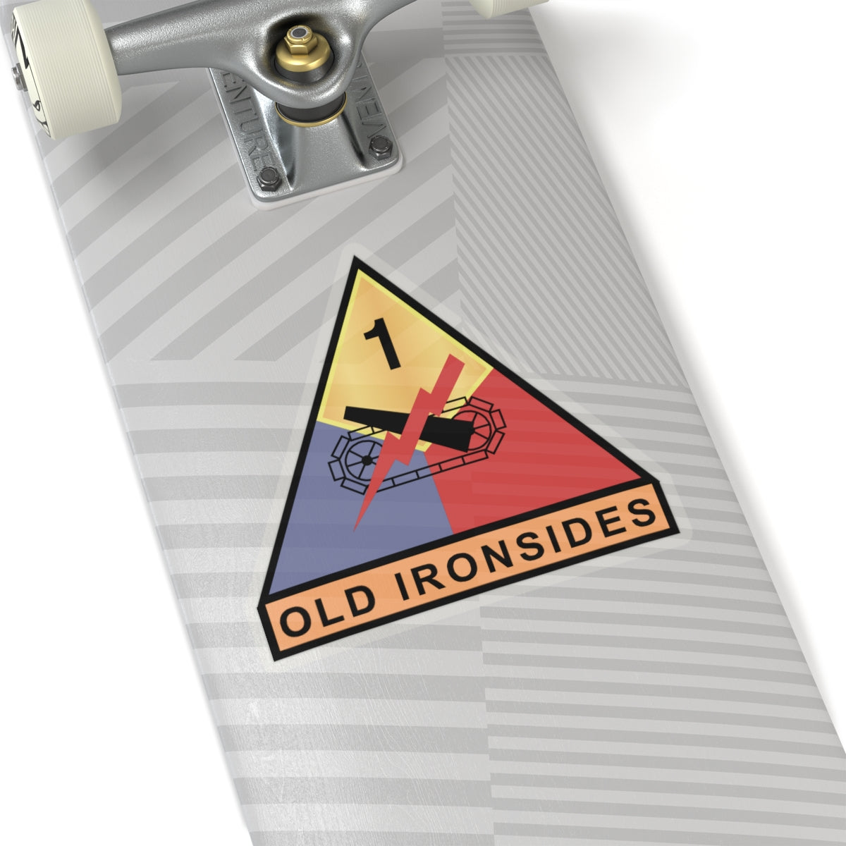 Kiss-Cut Stickers - 1st Armored - Old Ironsides wo Txt